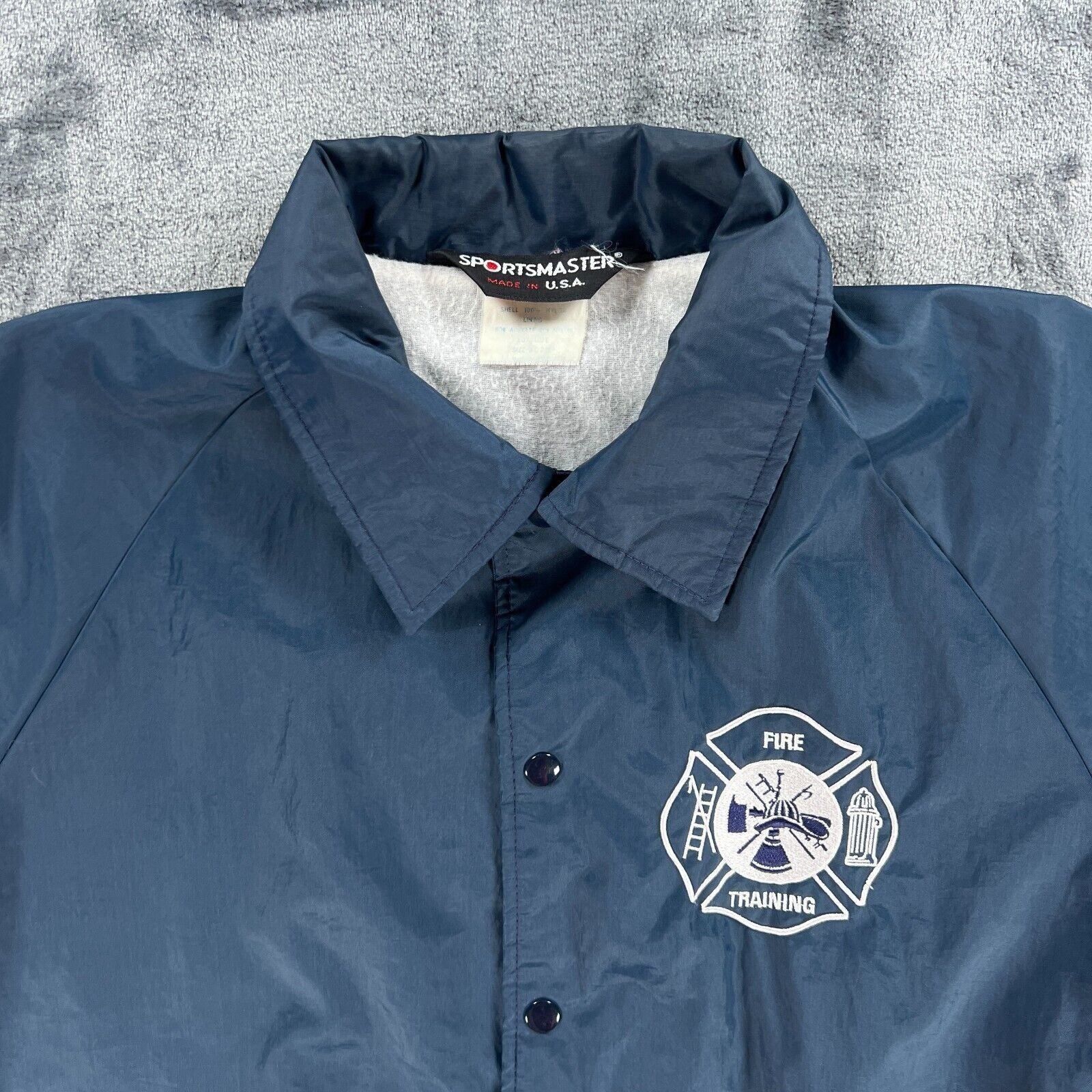 Other Sportsmaster 80's Fire Training Windbreaker Men XL Made in U Size US XL / EU 56 / 4 - 3 Thumbnail
