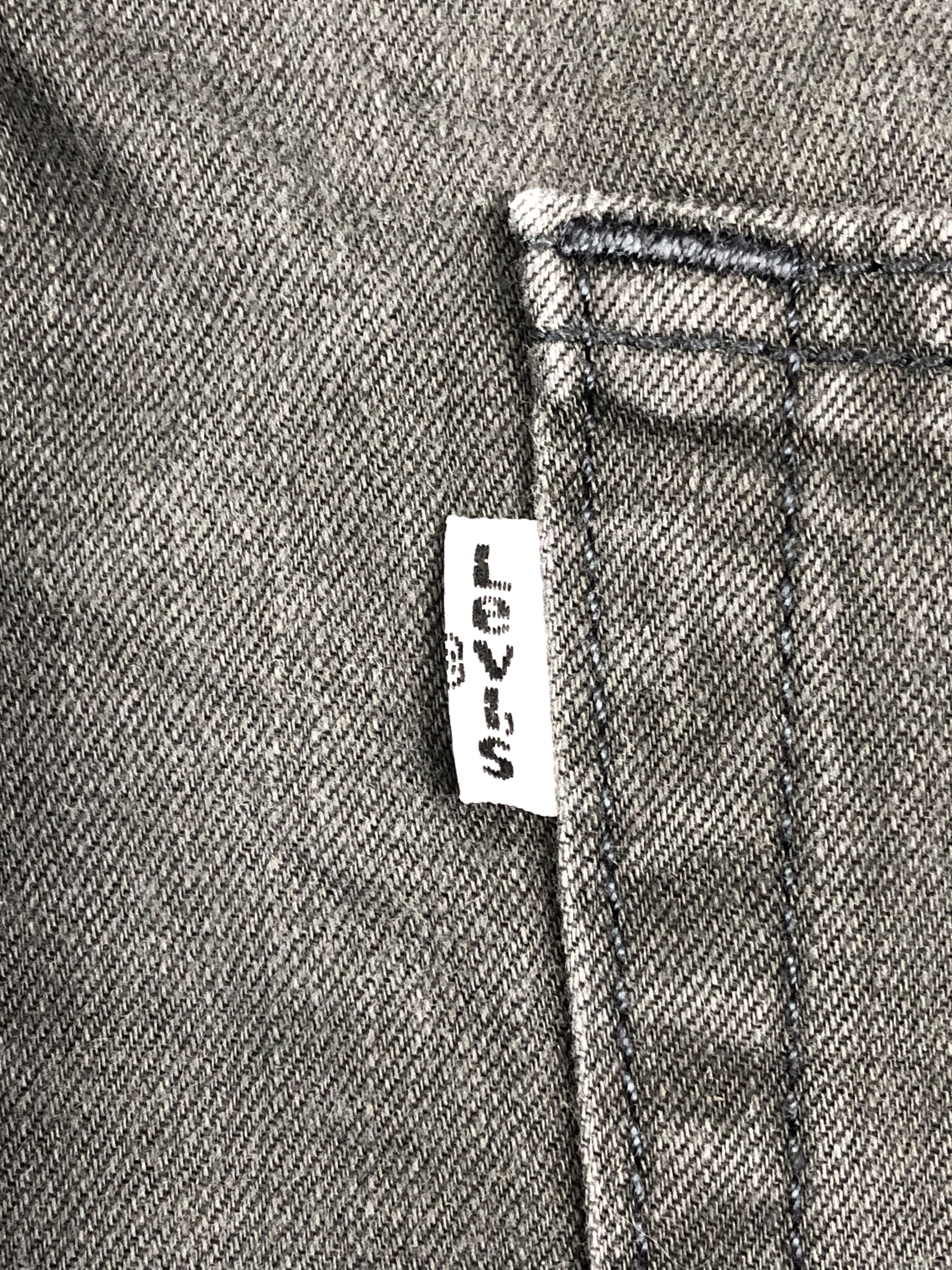 Levi's Faded Black Vintage Levis 505 Jeans DP1685 Size US 40 / EU 56 - 6 Thumbnail