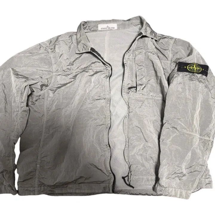 Stone Island Stone Island Gray Long Sleeve Jacket Size US M / EU 48-50 / 2 - 1 Thumbnail