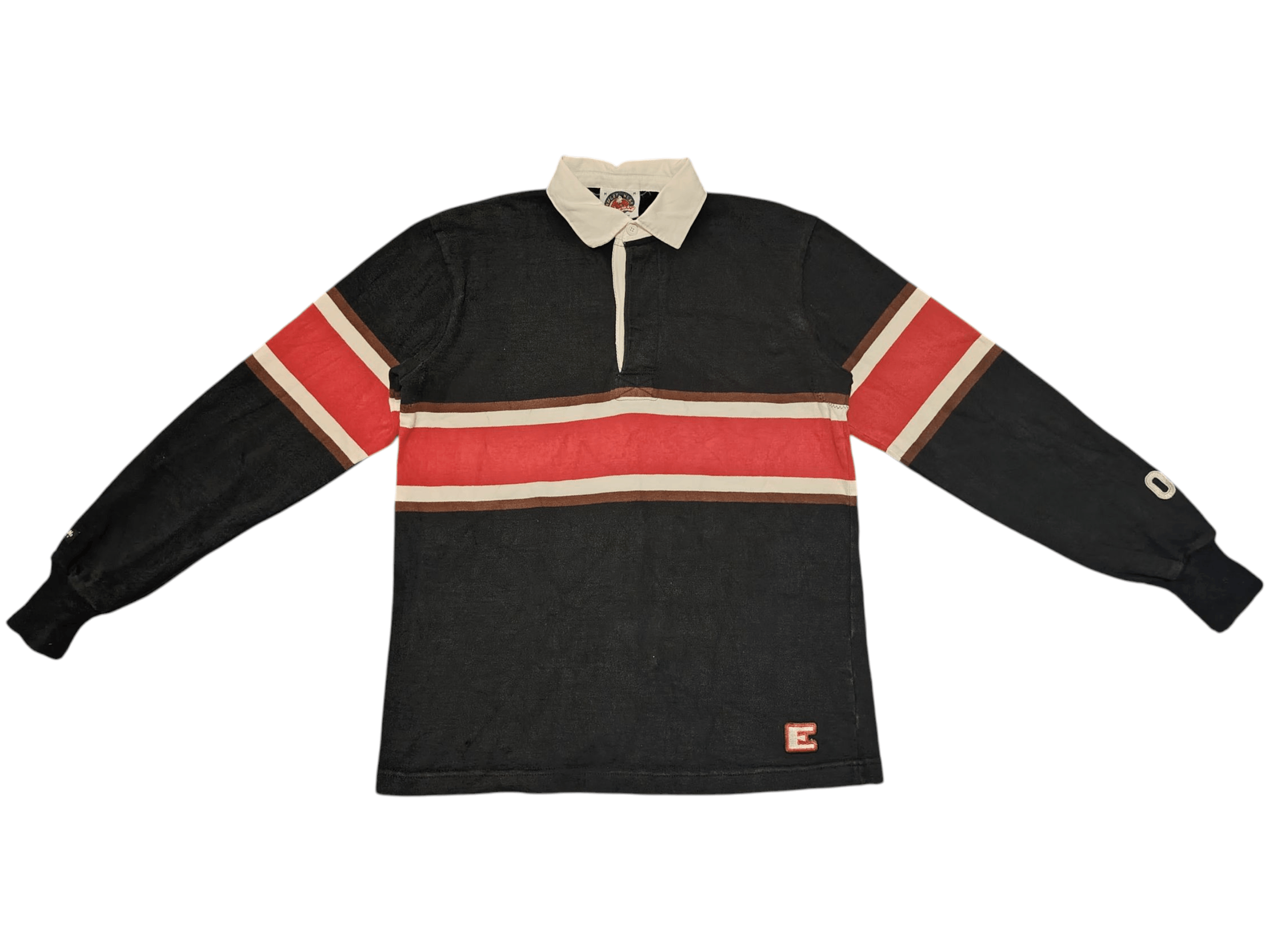 Barbarian Barbarian Rugby Wear Polo T Shirt Long Sleeve Size US M / EU 48-50 / 2 - 1 Thumbnail