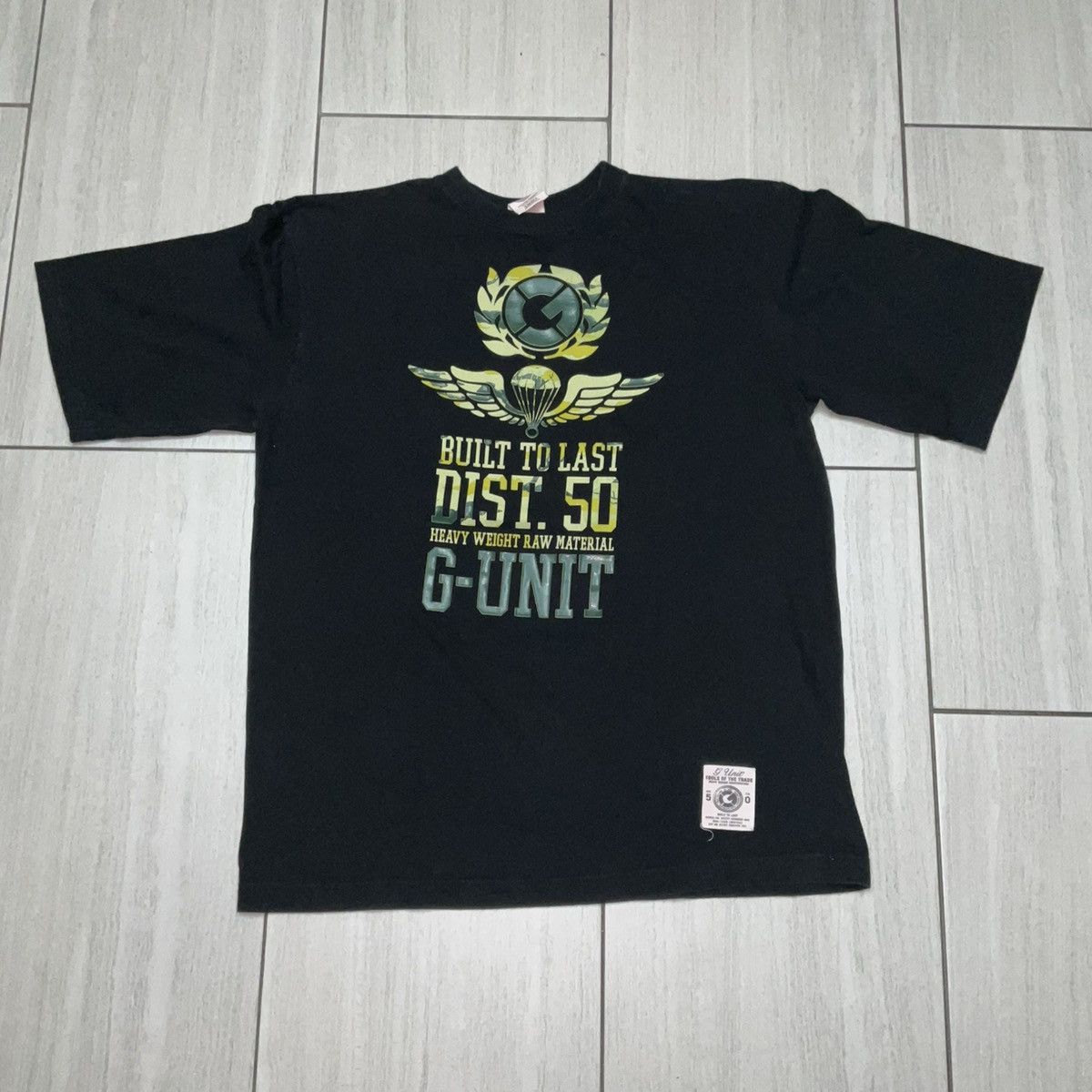 50 Cent Vintage G-unit Camo T-shirt Size US L / EU 52-54 / 3 - 1 Thumbnail