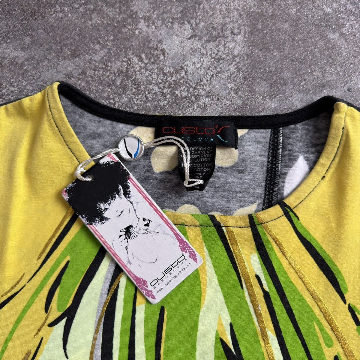 Custo Barcelona × Japanese Brand Custo Barcelona Long Sleeve Top (Jean Paul Gaultier style) Size M / US 6-8 / IT 42-44 - 7 Thumbnail