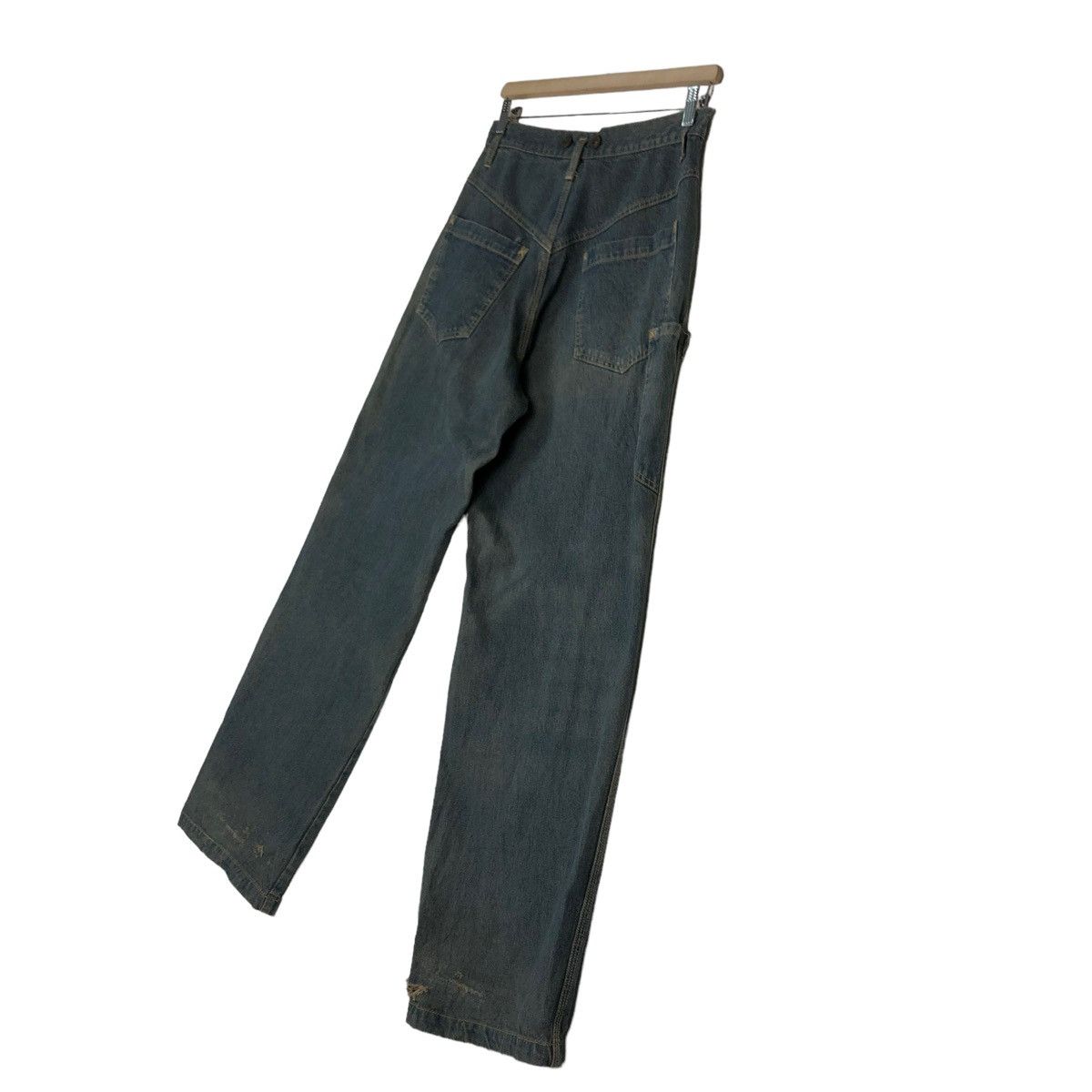 Issey Miyake 🔥VINTAGE DENIM JEANS LOOSE CUT JAPAN MADE Size US 30 / EU 46 - 9 Thumbnail