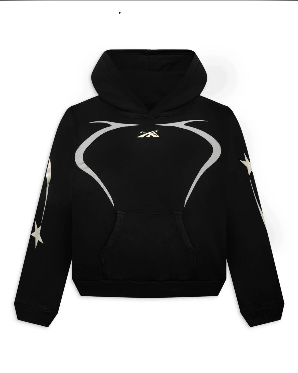 Image of Hellstar Hoodie in Black, Men's (Size Small)