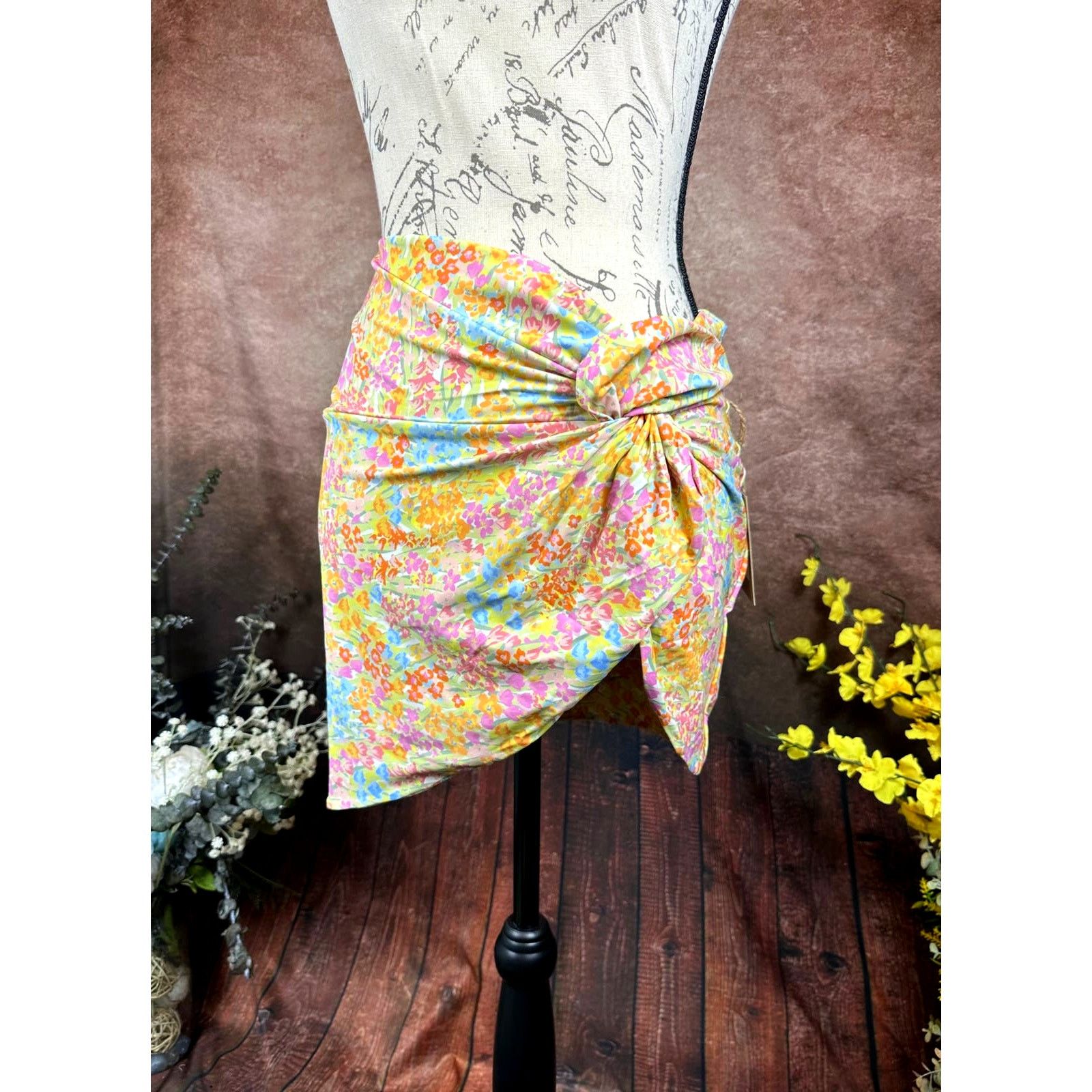 Other Stone Fox Swim Selma Sarong - Flower Fields - size L Size L / US 10 / IT 46 - 2 Thumbnail