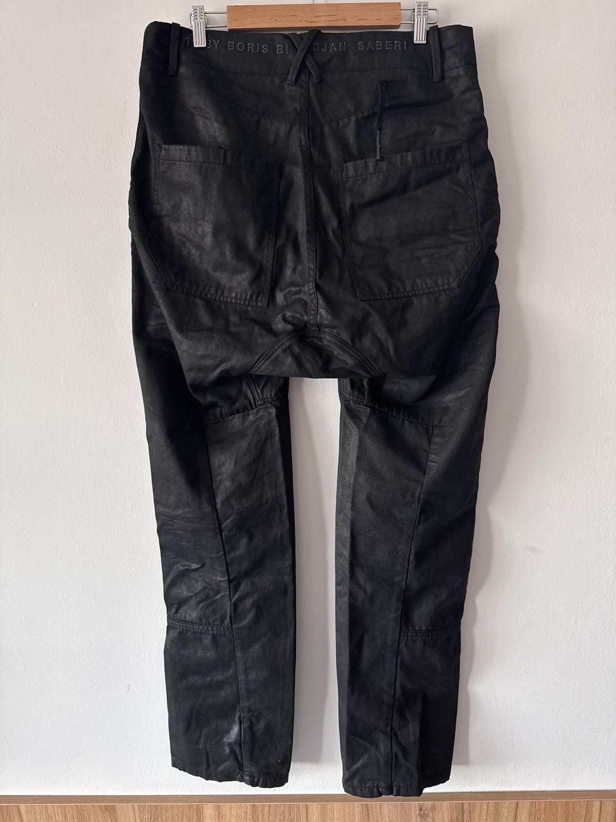 11 By Boris Bidjan Saberi 🔥🔥 11 By Boris Bidjan Saberi 5 Pockets Waxed Pants Size US 34 / EU 50 - 2 Thumbnail