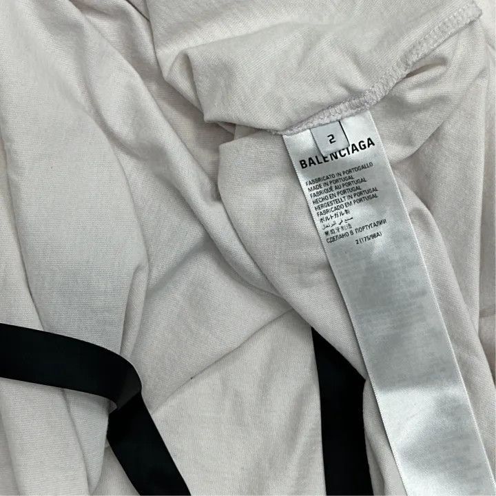 Other Balenciaga Casual Logo Print T-Shirt for Women 0079-2507 Size M / US 6-8 / IT 42-44 - 2 Thumbnail