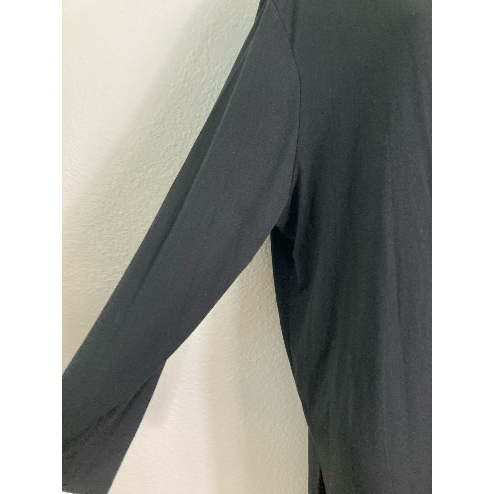 Other Love University Women's 3XL Black Drape Front Cardigan Size 3XL / US 20-22 - 8 Thumbnail
