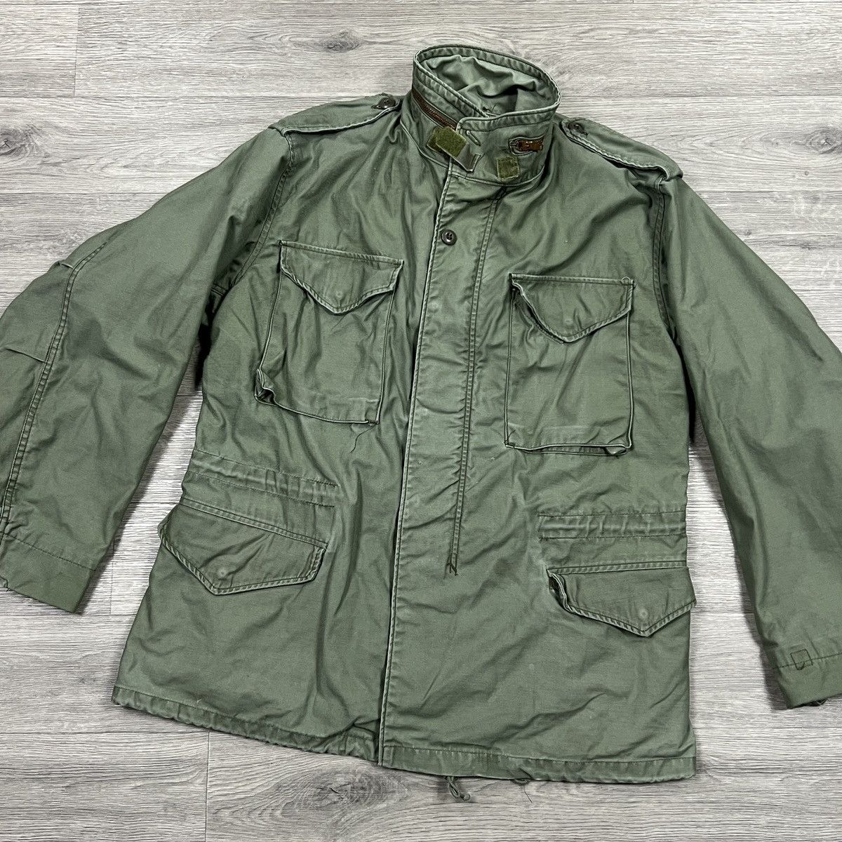 Alpha Industries Vintage Alpha Industries M-65 Field Jacket Made in USA Sz M Size US M / EU 48-50 / 2 - 6 Thumbnail