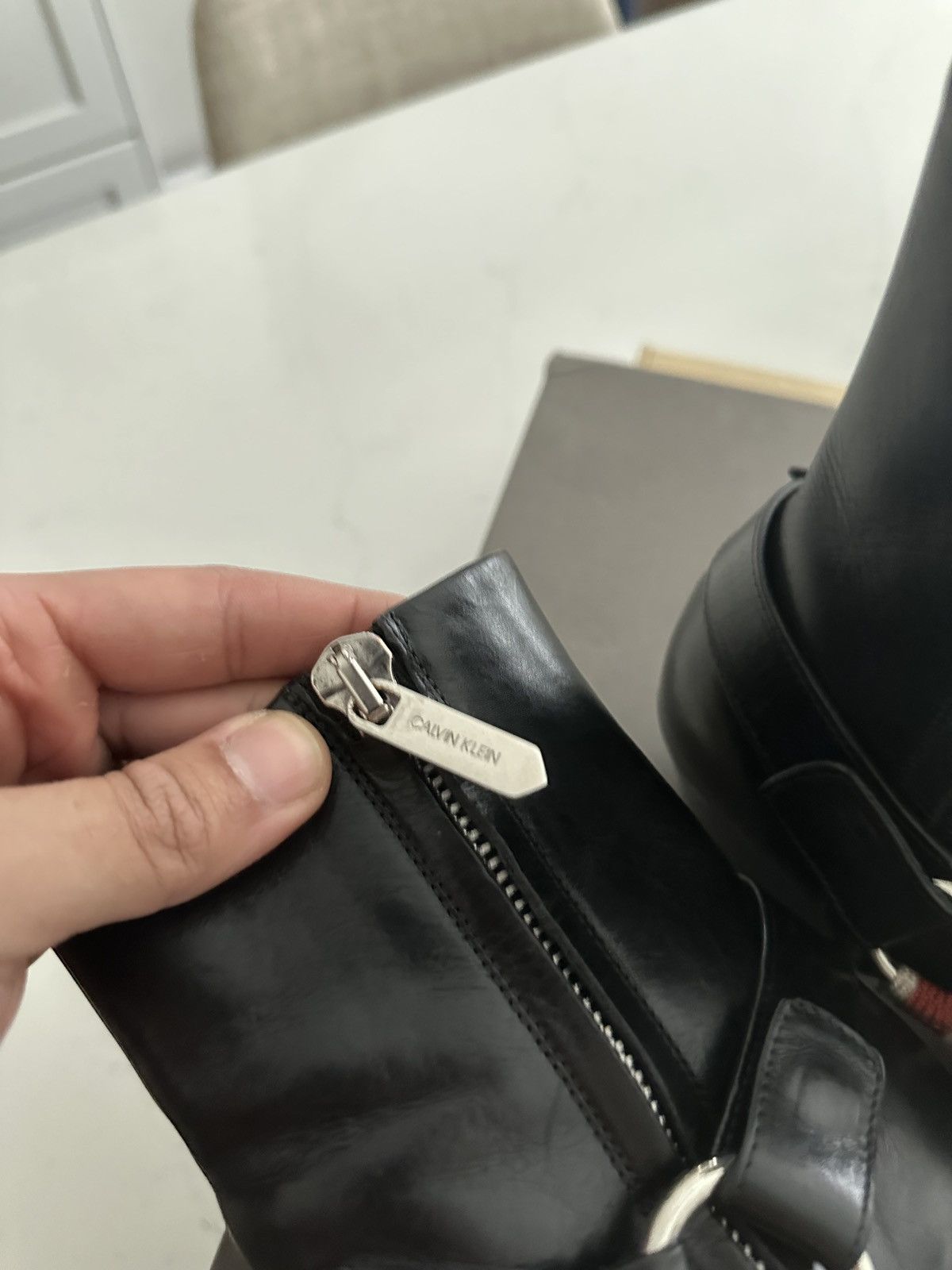 Calvin Klein 205W39NYC Raf Simons 205W39NYC Leather Harness Boot Size US 8 / EU 41 - 3 Thumbnail