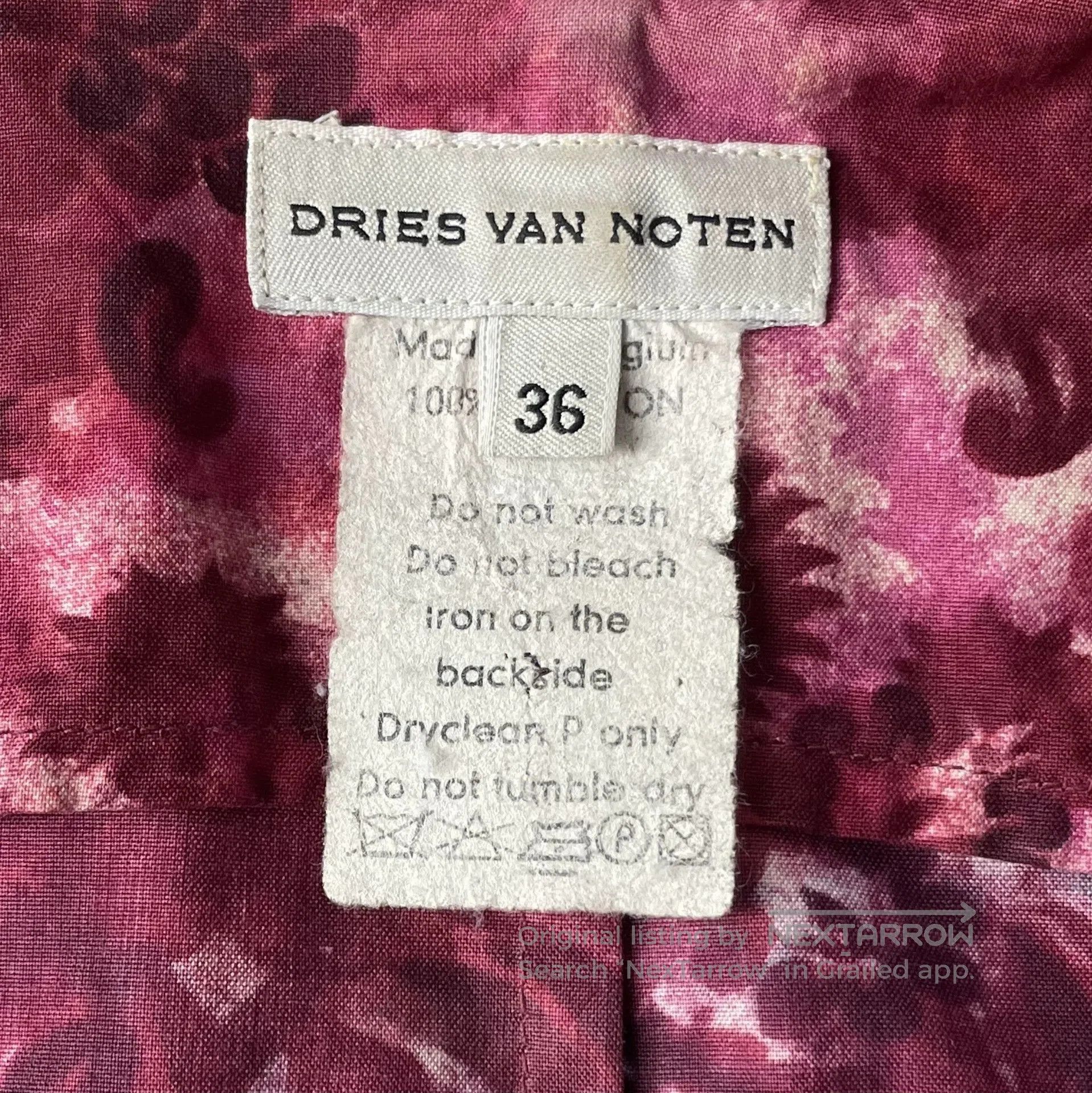 Dries Van Noten rare 9. Size S / US 4 / IT 40 - 8 Thumbnail