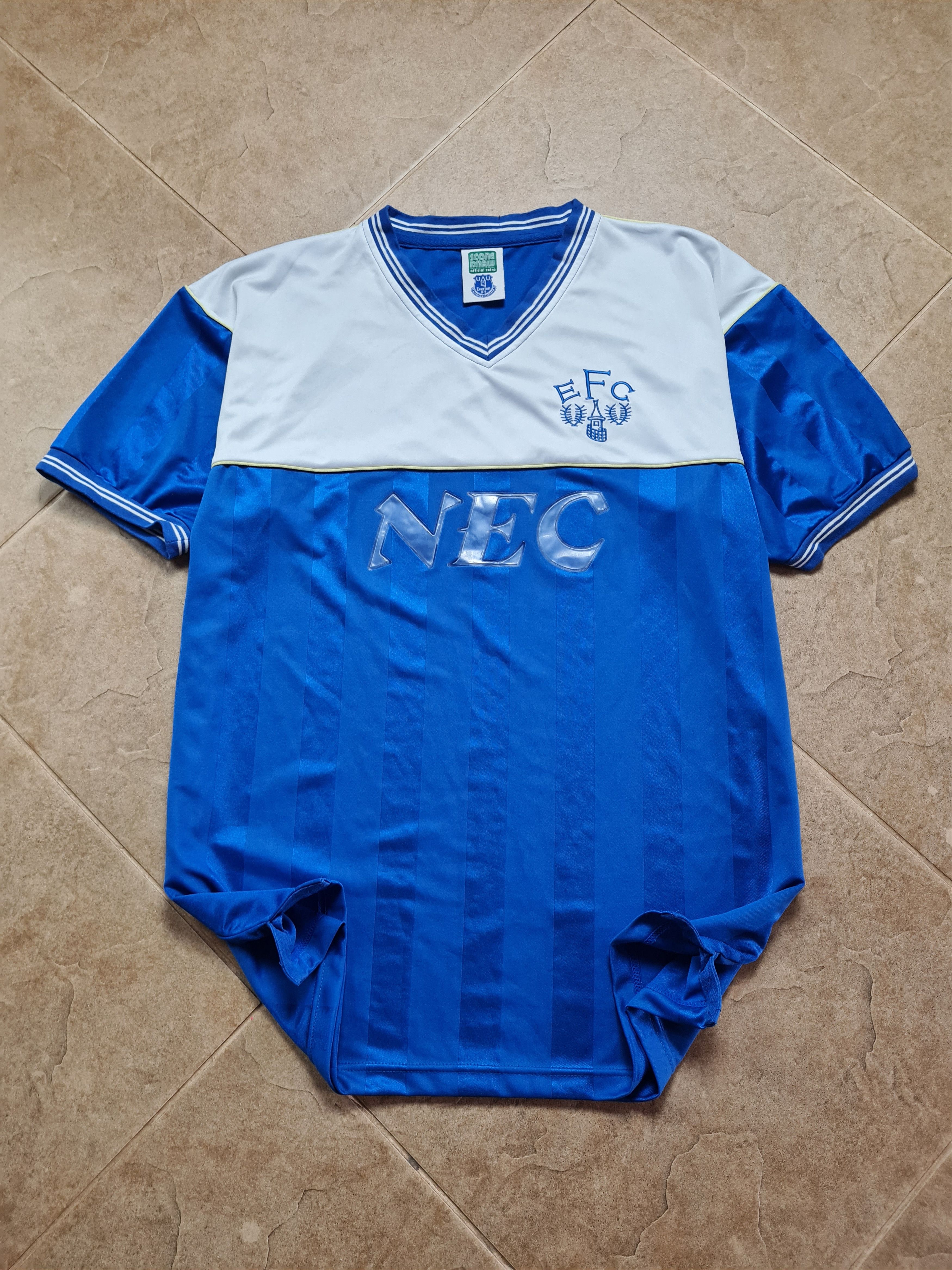 Other SOCCER SHIRT RETRO REPLICA FC EVERTON 1985/1986 JERSEY Size US XL / EU 56 / 4 - 1 Thumbnail