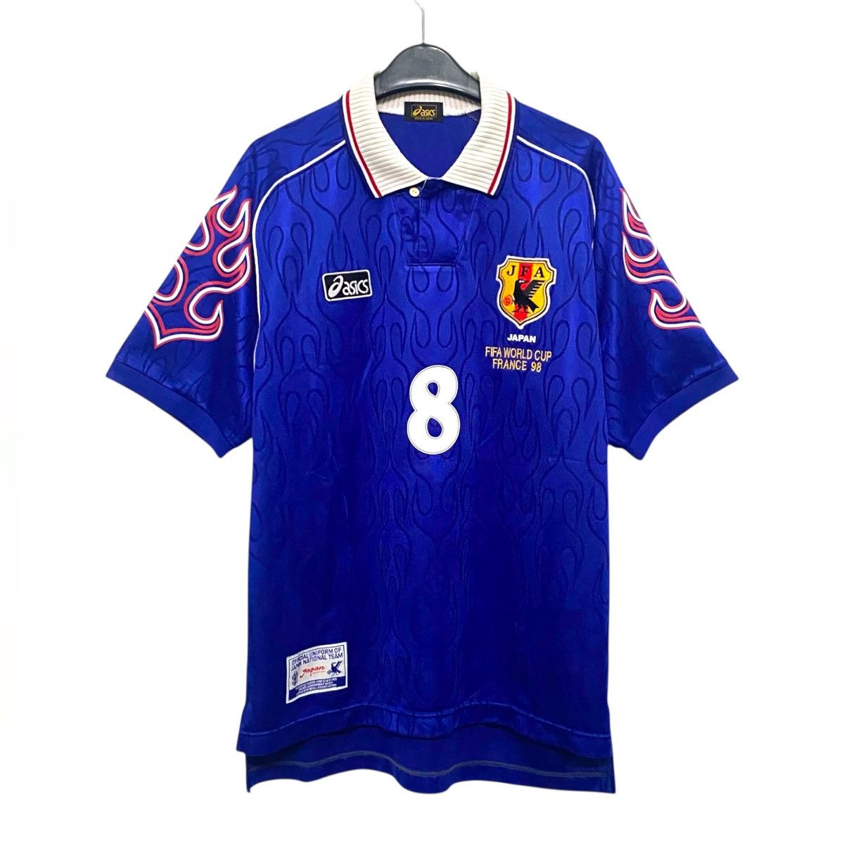 Asics × Vintage Japan World Cup 1998 home shirt #9 Nakayama | Grailed
