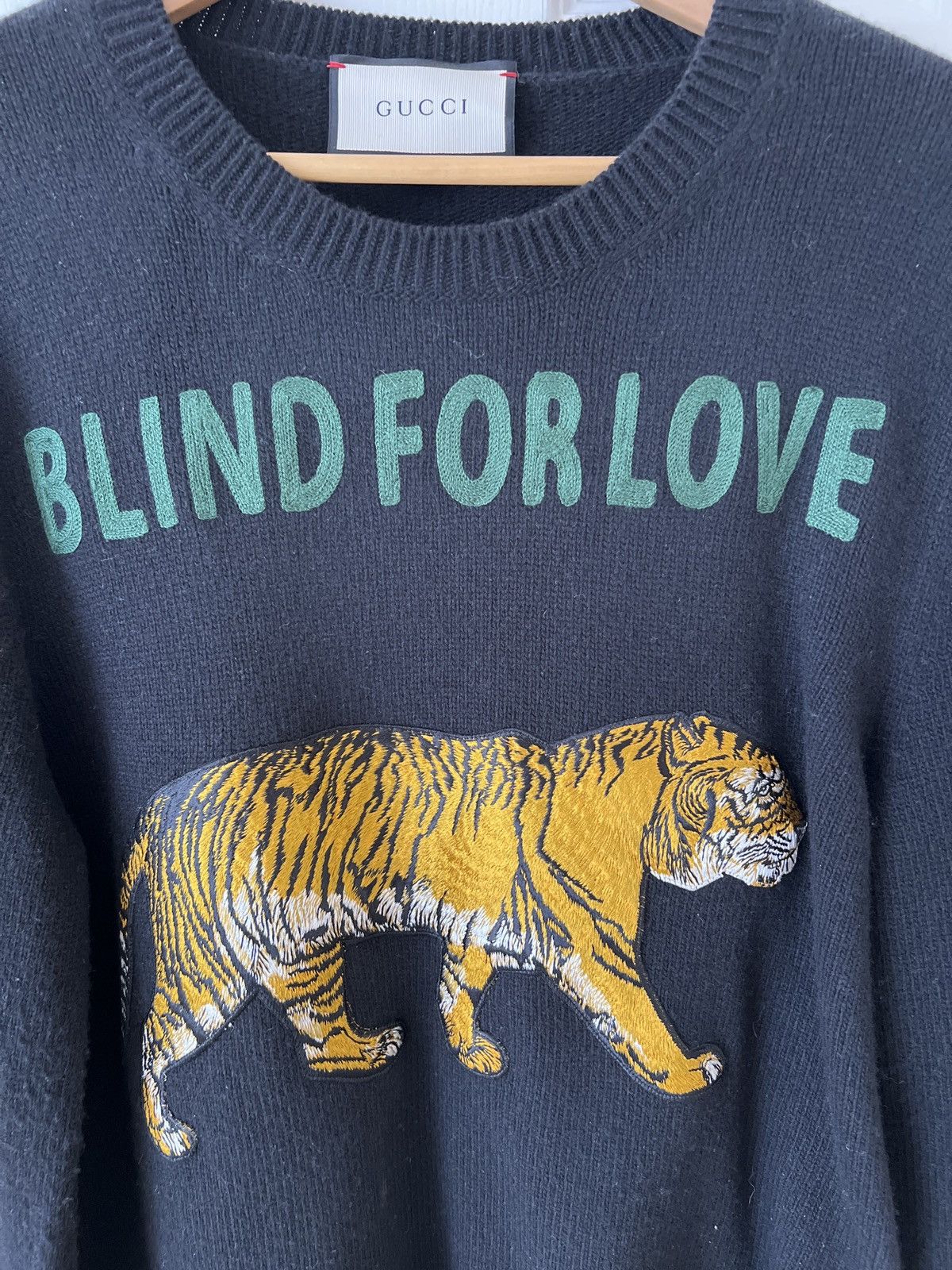 Gucci Gucci Alessandro Michele blind for love tiger L Size US L / EU 52-54 / 3 - 4 Thumbnail