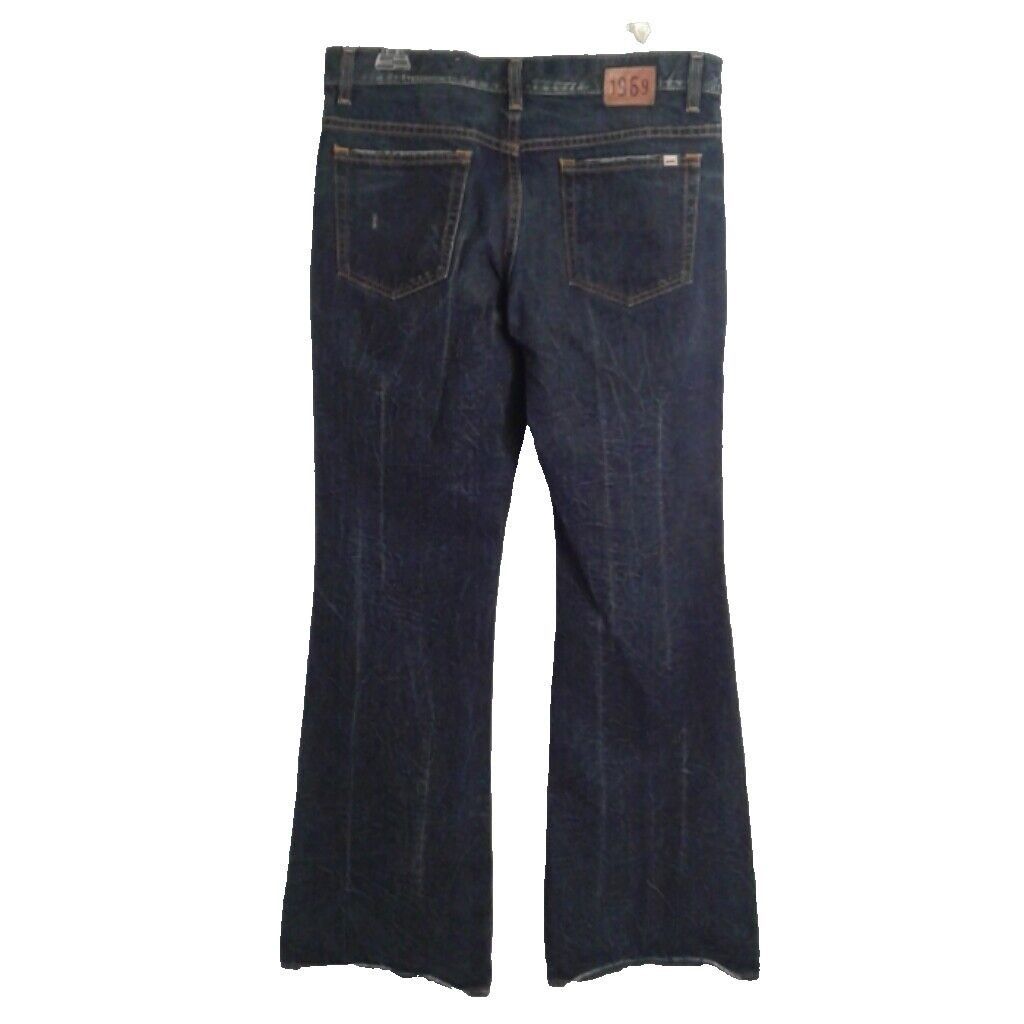 Gap 1969 Gap 12 denim blue jeans Western Boot Cut Pockets Destro Size 34" / US 12 / IT 48 - 7 Thumbnail