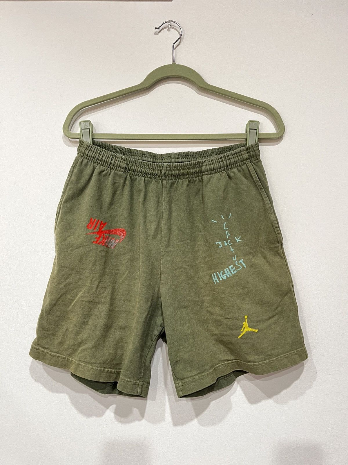 travis scott air jordan shorts