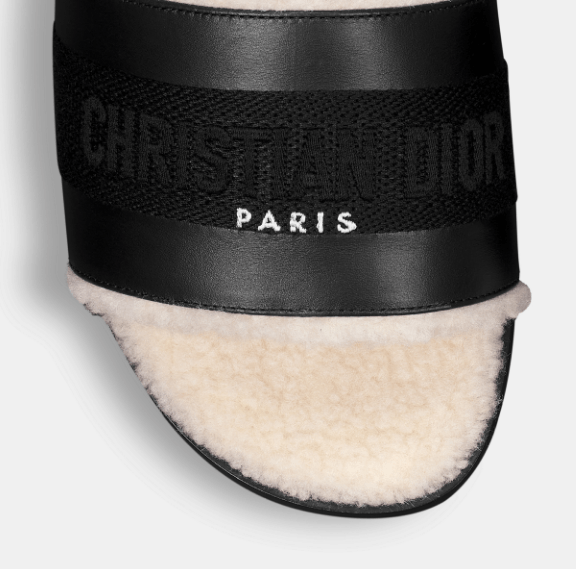 Dior o1w1db10426 KCO163 Dway Slides in Black Size US 6 / IT 36 - 4 Thumbnail