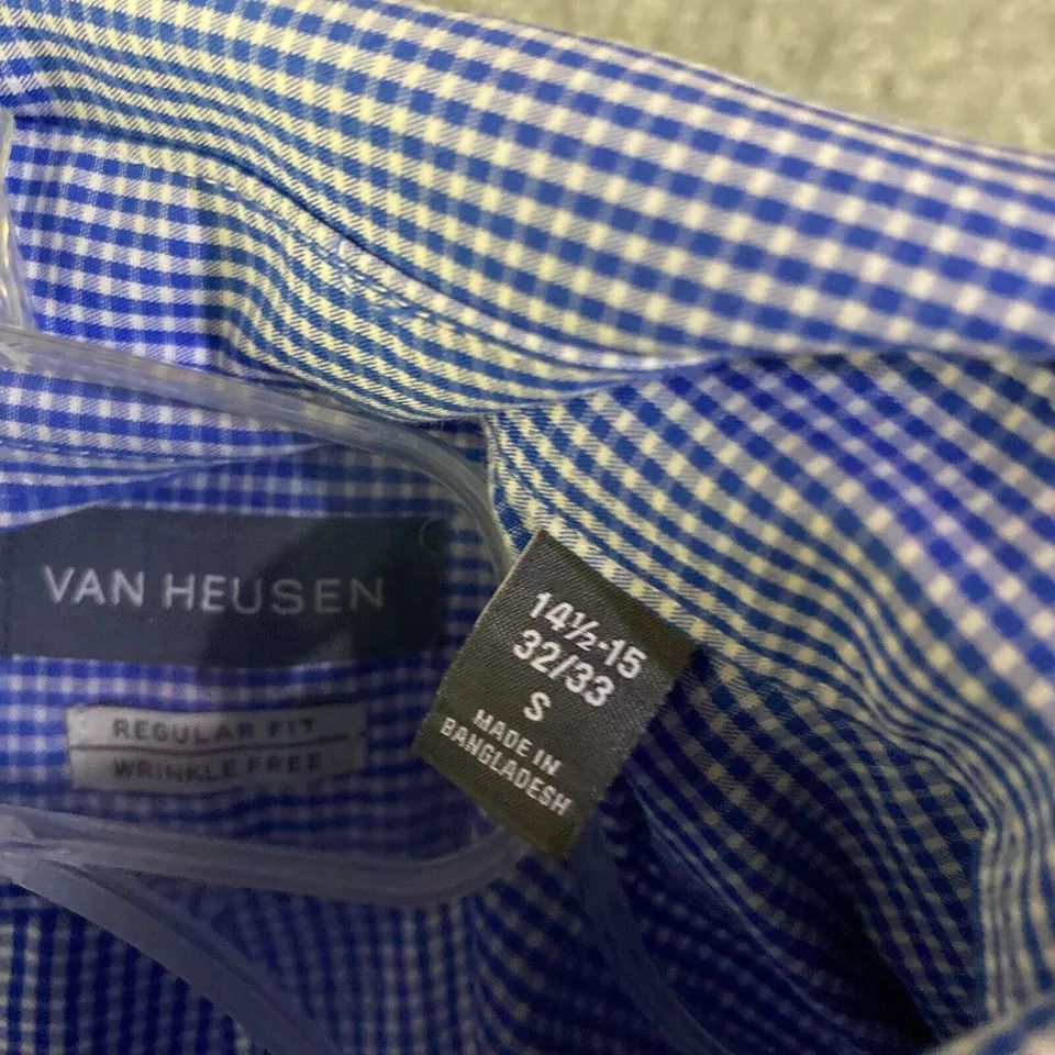 Van Heusen Van Heusen Button Down Shirt Men's Small Regular Fit 32/33 Size US S / EU 44-46 / 1 - 4 Thumbnail