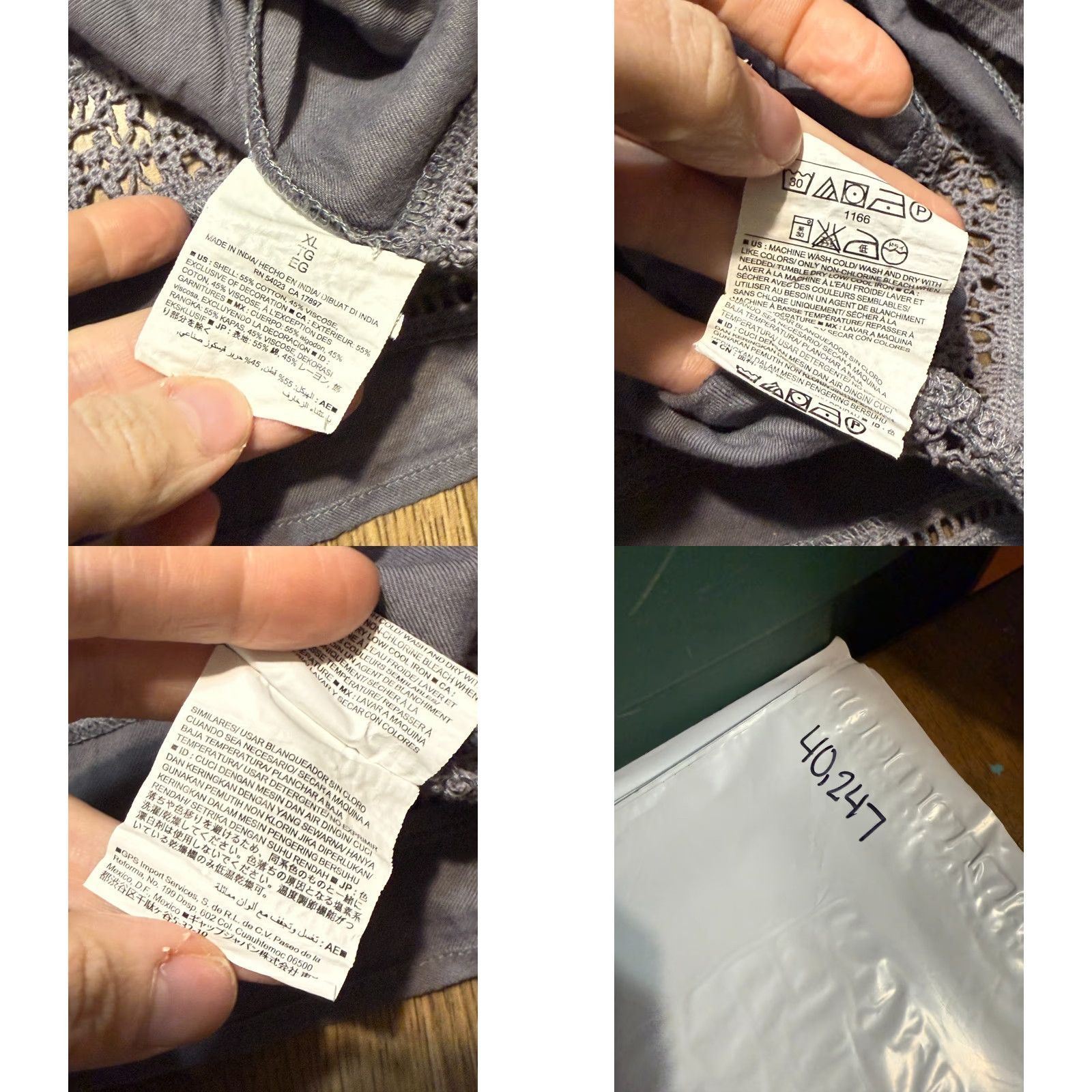 Old Navy VINTAGE? No. Size XL / US 12-14 / IT 48-50 - 8 Thumbnail