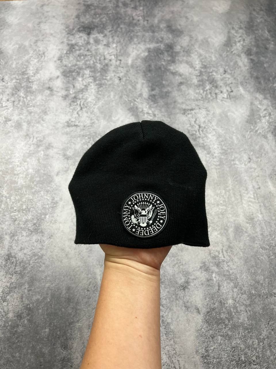 Vintage Vintage Ramones Logo Spell Out Beanie Size ONE SIZE - 3 Thumbnail