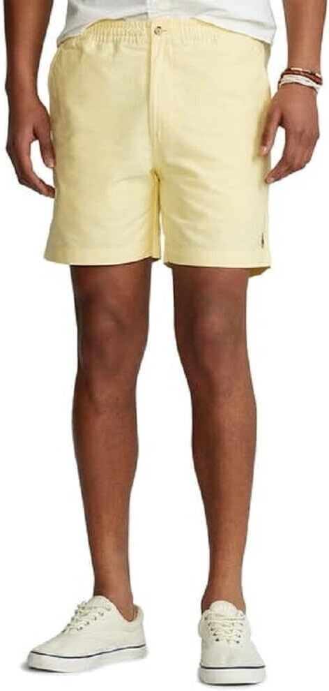 Polo Ralph Lauren Polo Ralph Lauren Classic Prepster Shorts Yellow ( XXL ) Size US 44 / EU 60 - 1 Thumbnail