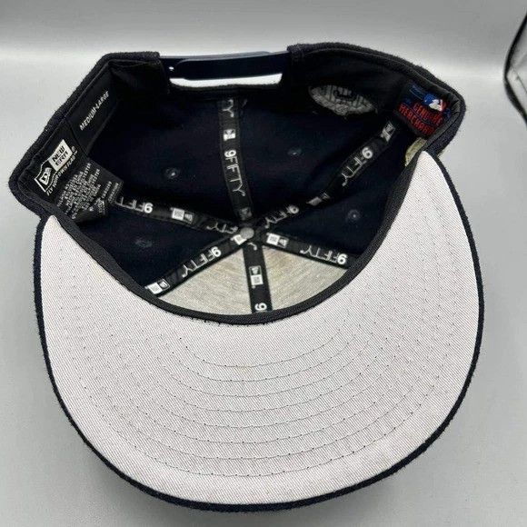 New Era New York Yankees Hat Men M-L Navy Derek Jeter Snap Back Cap Size ONE SIZE - 2 Thumbnail