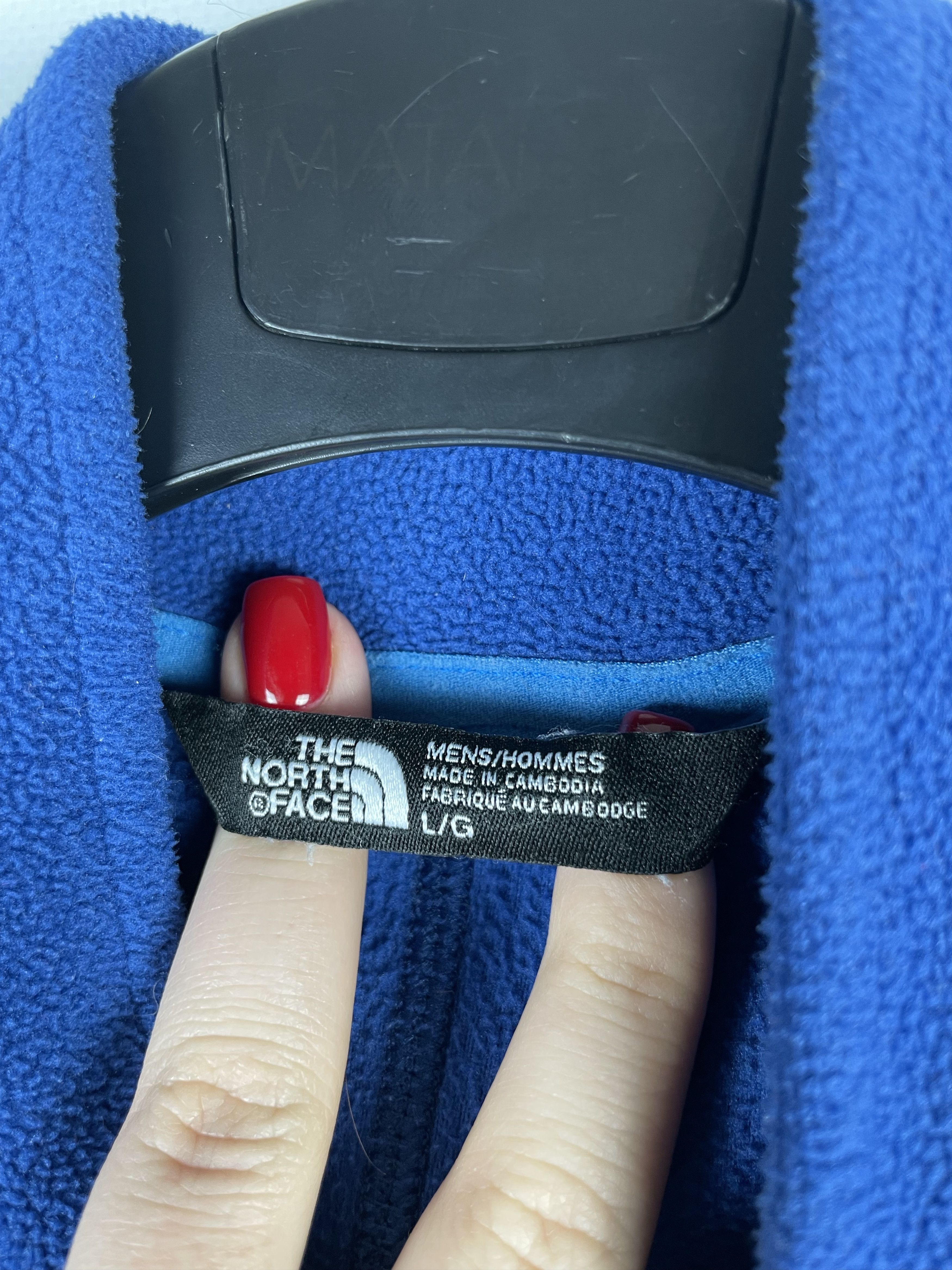 The North Face Vintage The North Face 1/4 Zip Fleece Jacket Size US L / EU 52-54 / 3 - 7 Thumbnail