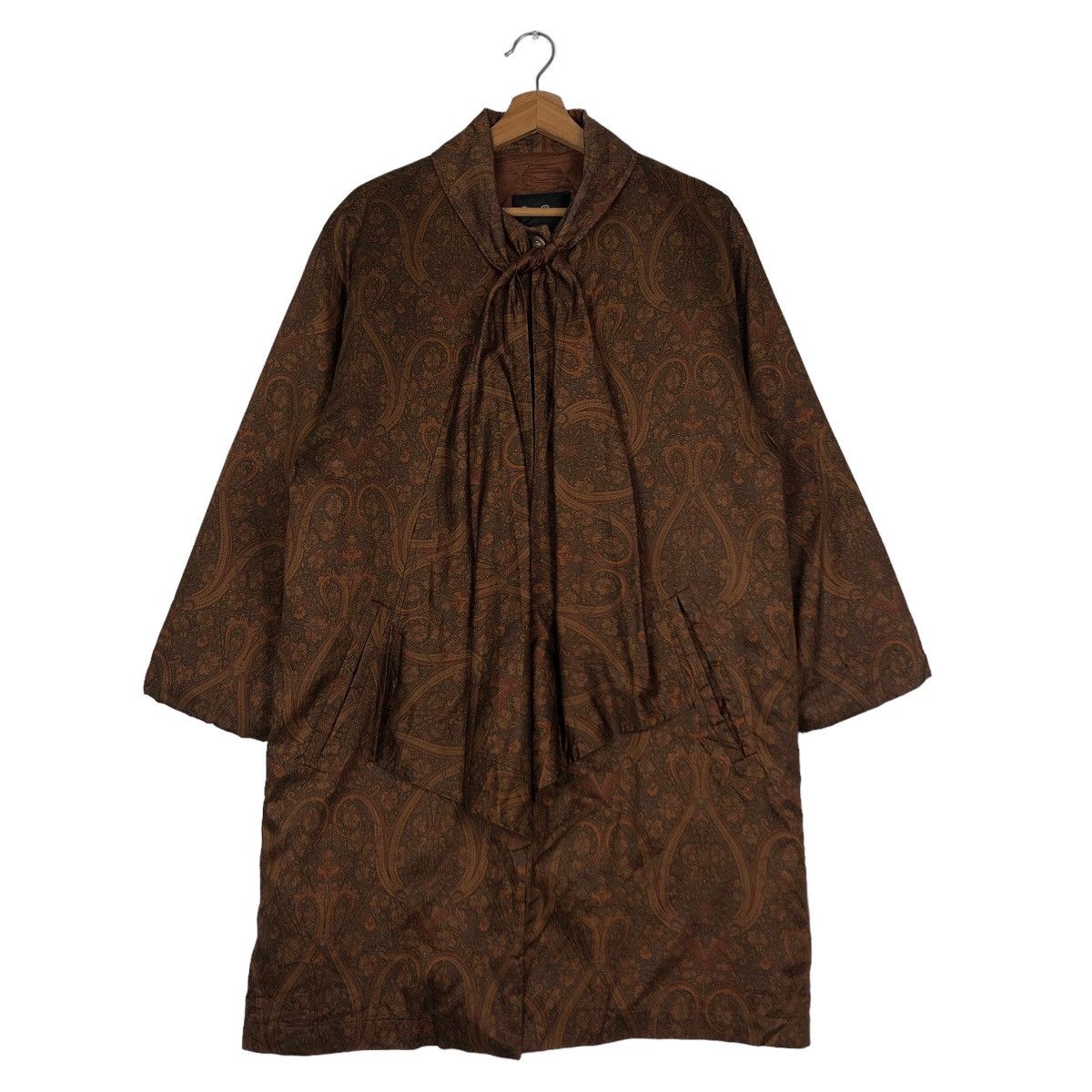 Japanese Brand 🔥Vintage Long Jacket Fly Carla Carini Bandana Design Japan Size US M / EU 48-50 / 2 - 1 Thumbnail