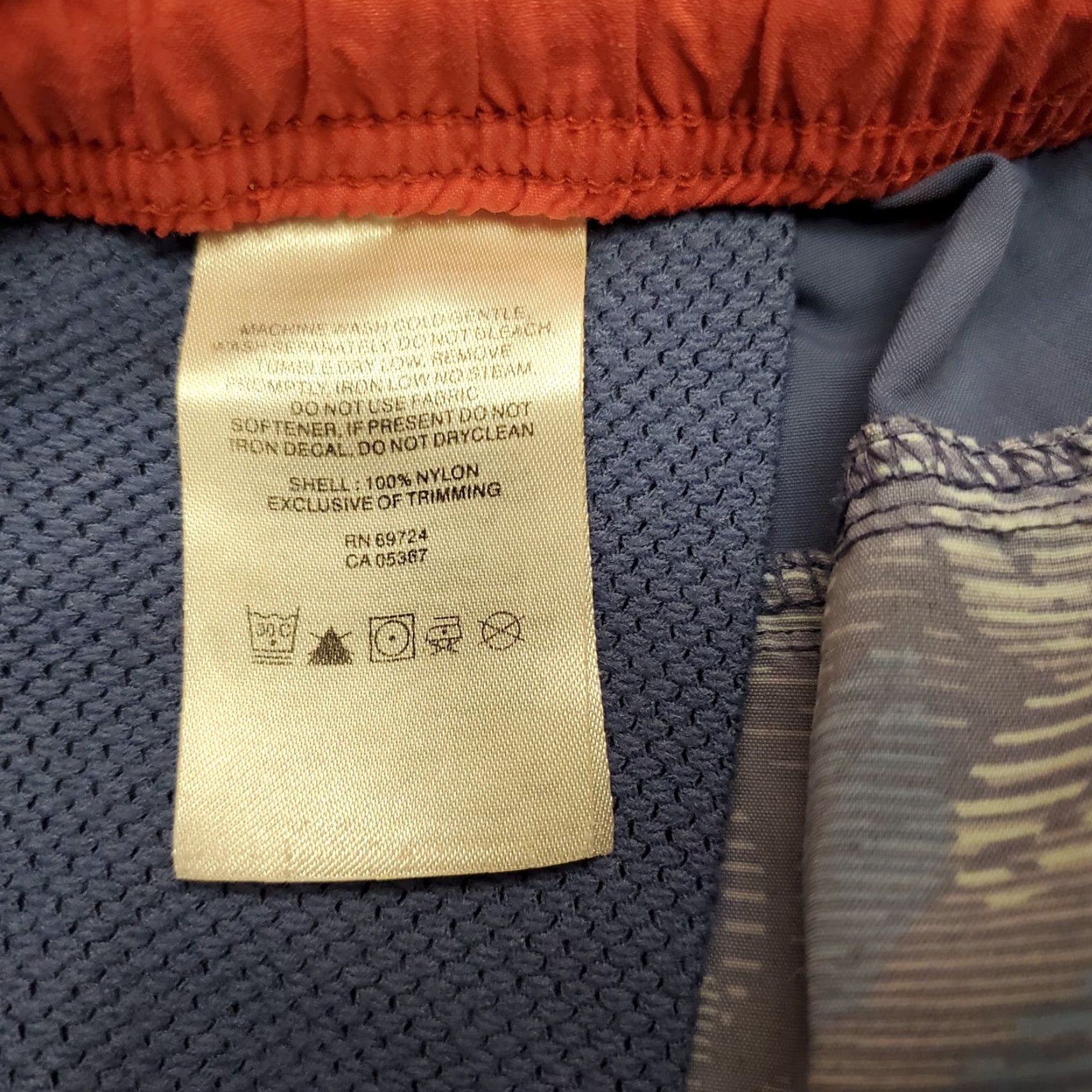 Vintage Columbia Shorts Womens M Blue 100% Nylon Performance Fishing Beach Outdoor Casual Pockets Drawstring Front Flat Front Size 32" / US 10 / IT 46 - 3 Thumbnail
