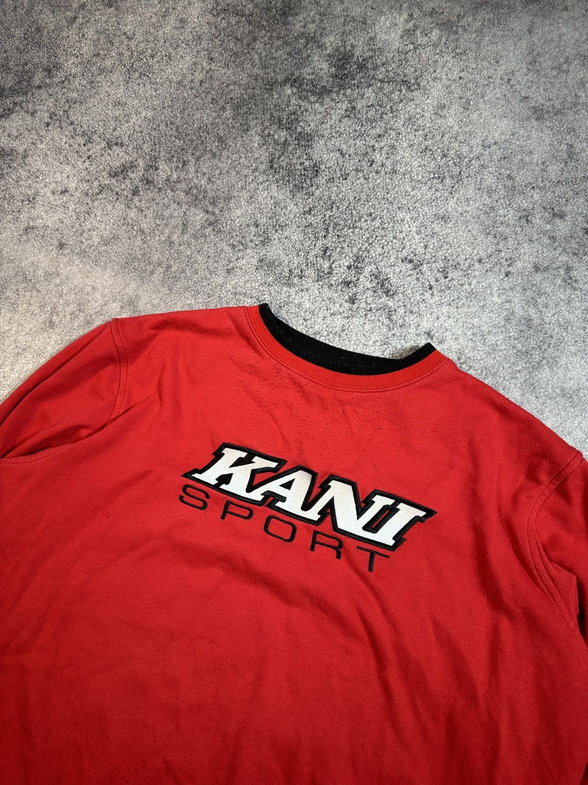 Karl Kani × Vintage Vintage Karl Kani Big Logo Sweatshirt Streetwear Rare USA S Size US S / EU 44-46 / 1 - 2 Thumbnail