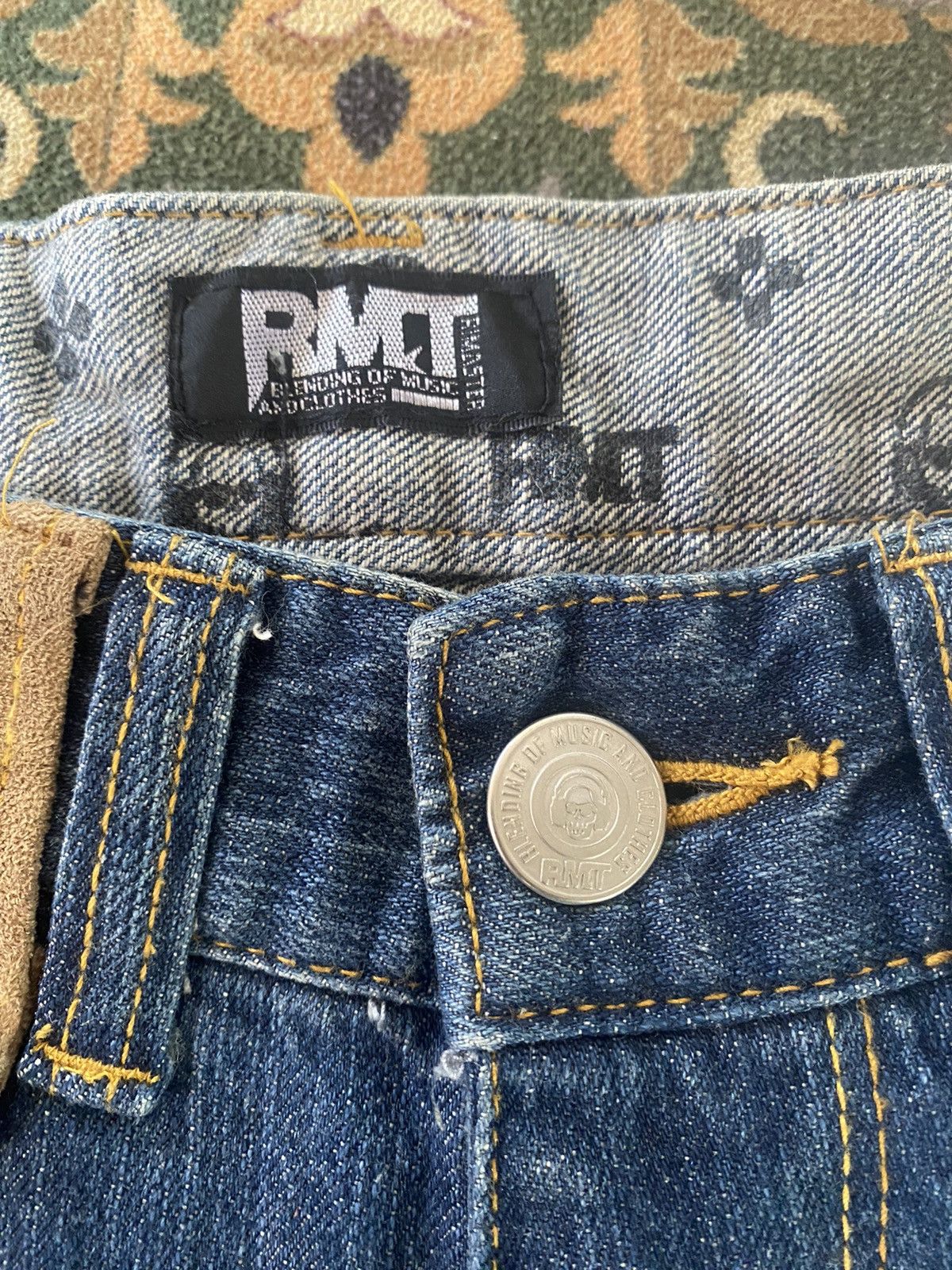 Japanese Brand Vintage MRT Rappers Design Style Denim Size US 29 - 11 Thumbnail