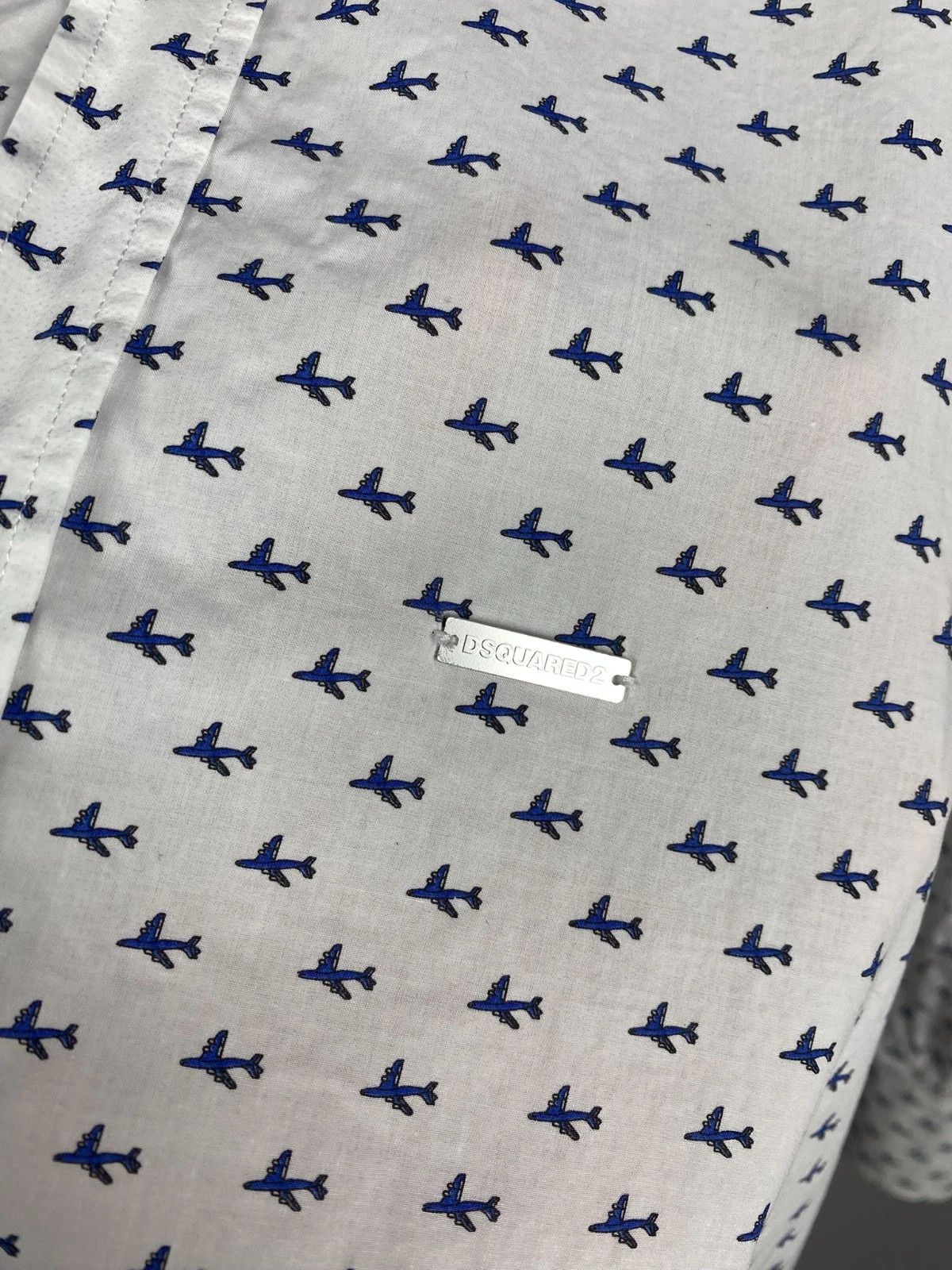 Dsquared2 Dsquared2 Small plane printed cotton shirt Size US L / EU 52-54 / 3 - 3 Thumbnail
