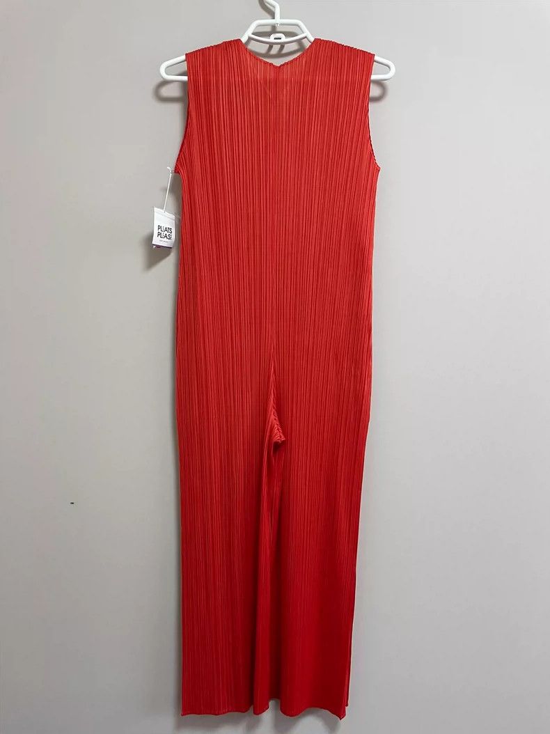 Issey Miyake Issey Miyake Red overalls jumpsuit Size 25" / US 0 / IT 36 - 3 Thumbnail