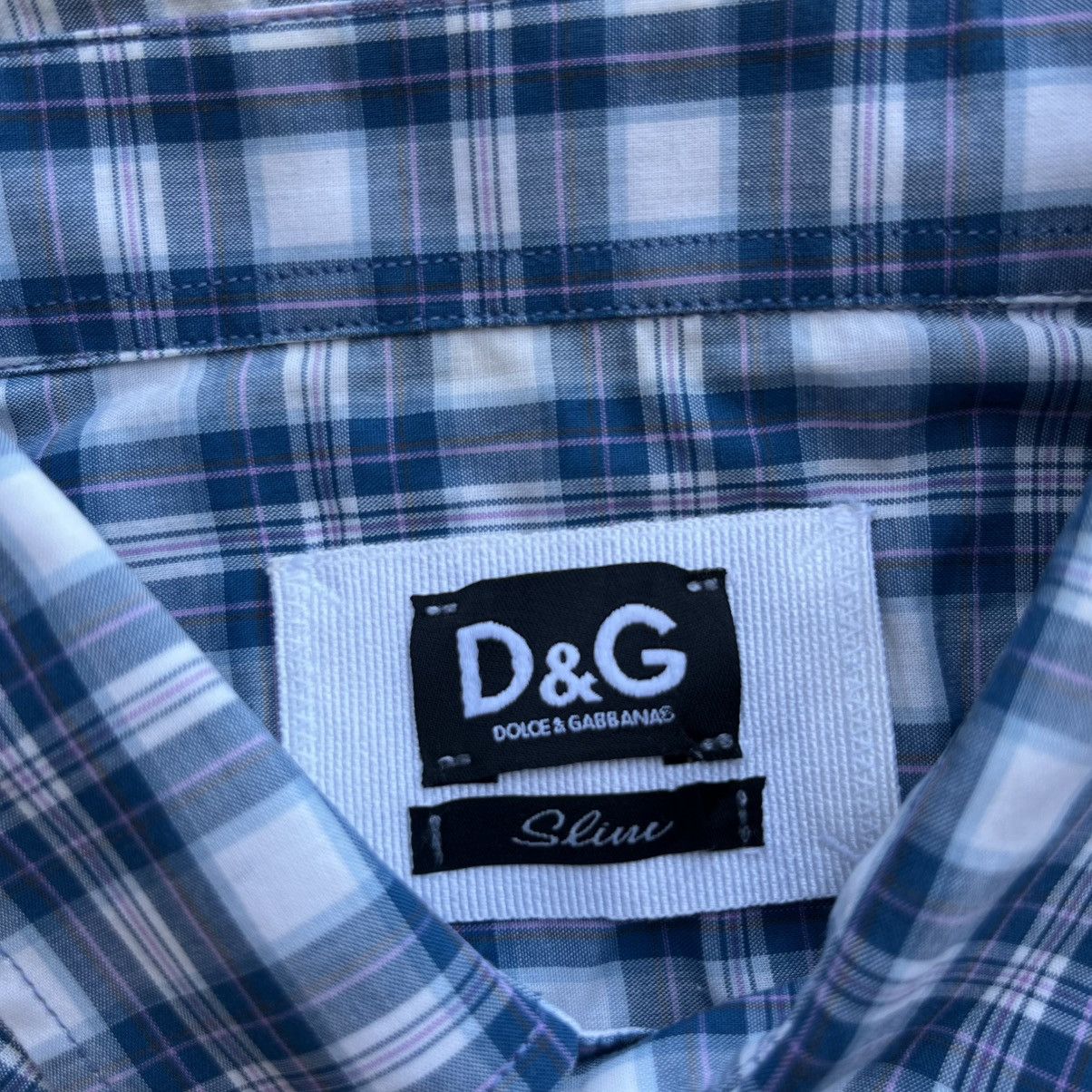Dolce & Gabbana DOLCE & GABBANA VINTAGE SHORT SLEEVE SHIRT SLIM FIT Size US M / EU 48-50 / 2 - 4 Thumbnail