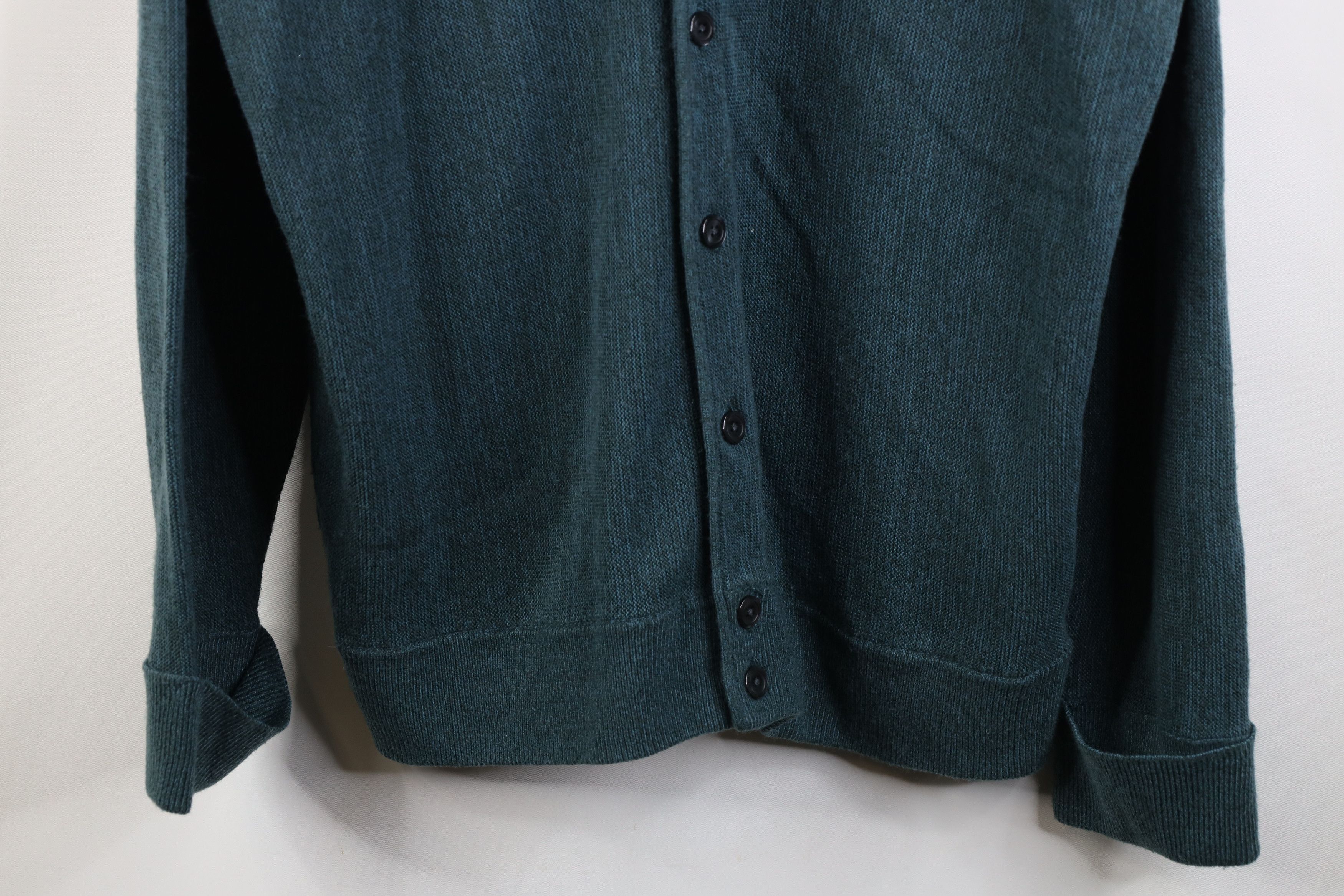 Vintage Vintage 90s Streetwear Kurt Cobain Cardigan Sweater Grunge Size US L / EU 52-54 / 3 - 3 Thumbnail