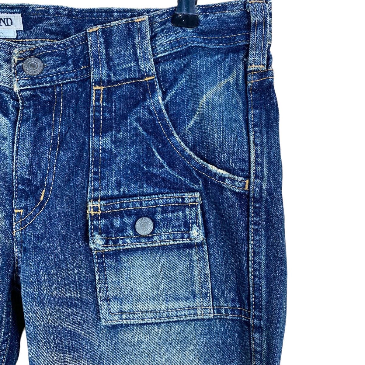 Spellbound MADE IN JAPAN SPELLBOUND DISTRESSED DENIM BUSH PANT Size US 32 / EU 48 - 5 Thumbnail