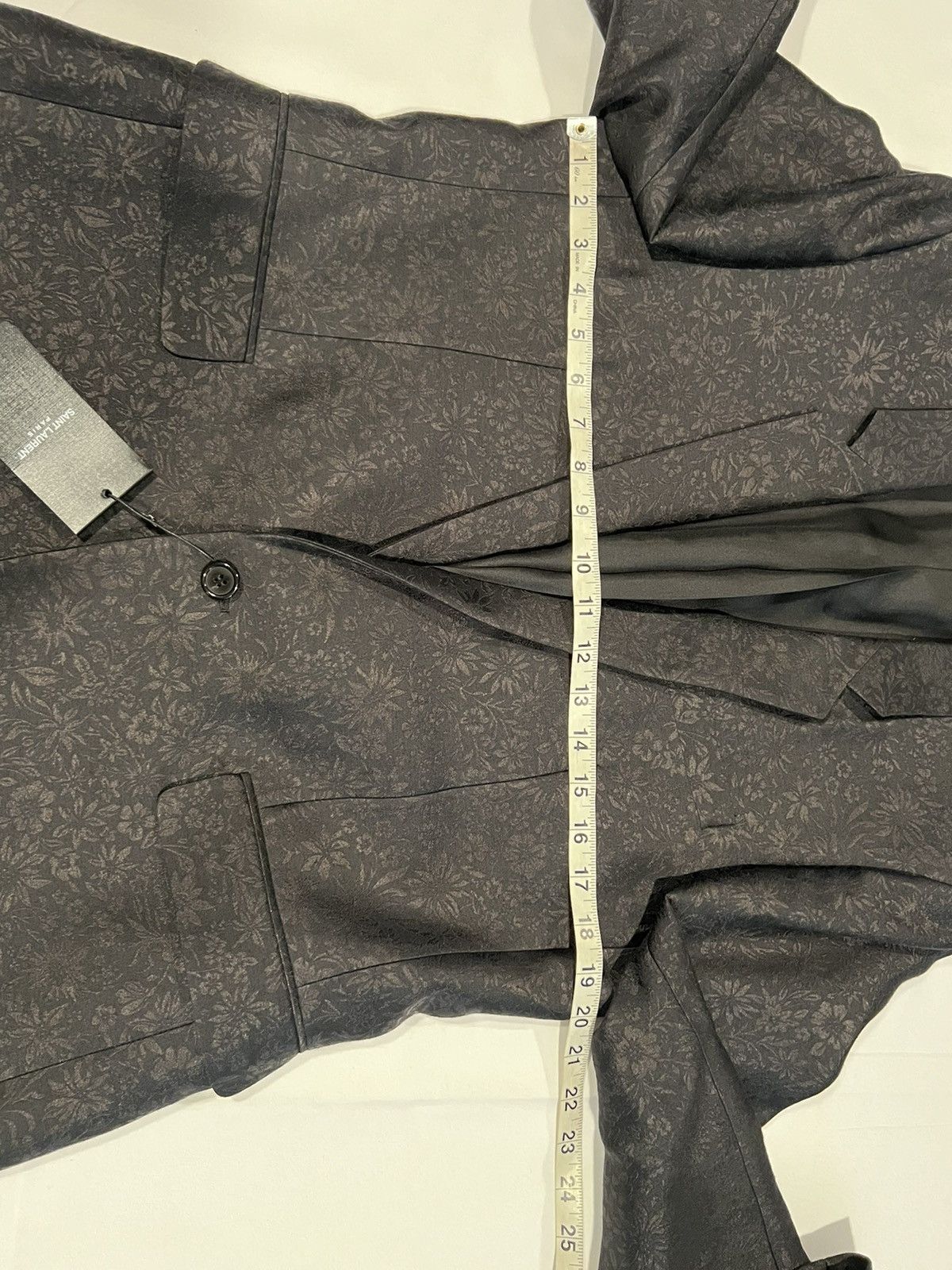 Saint Laurent Paris Saint Laurent jacquard men’s blazer. 52/42. $3650 Size 42R - 8 Thumbnail