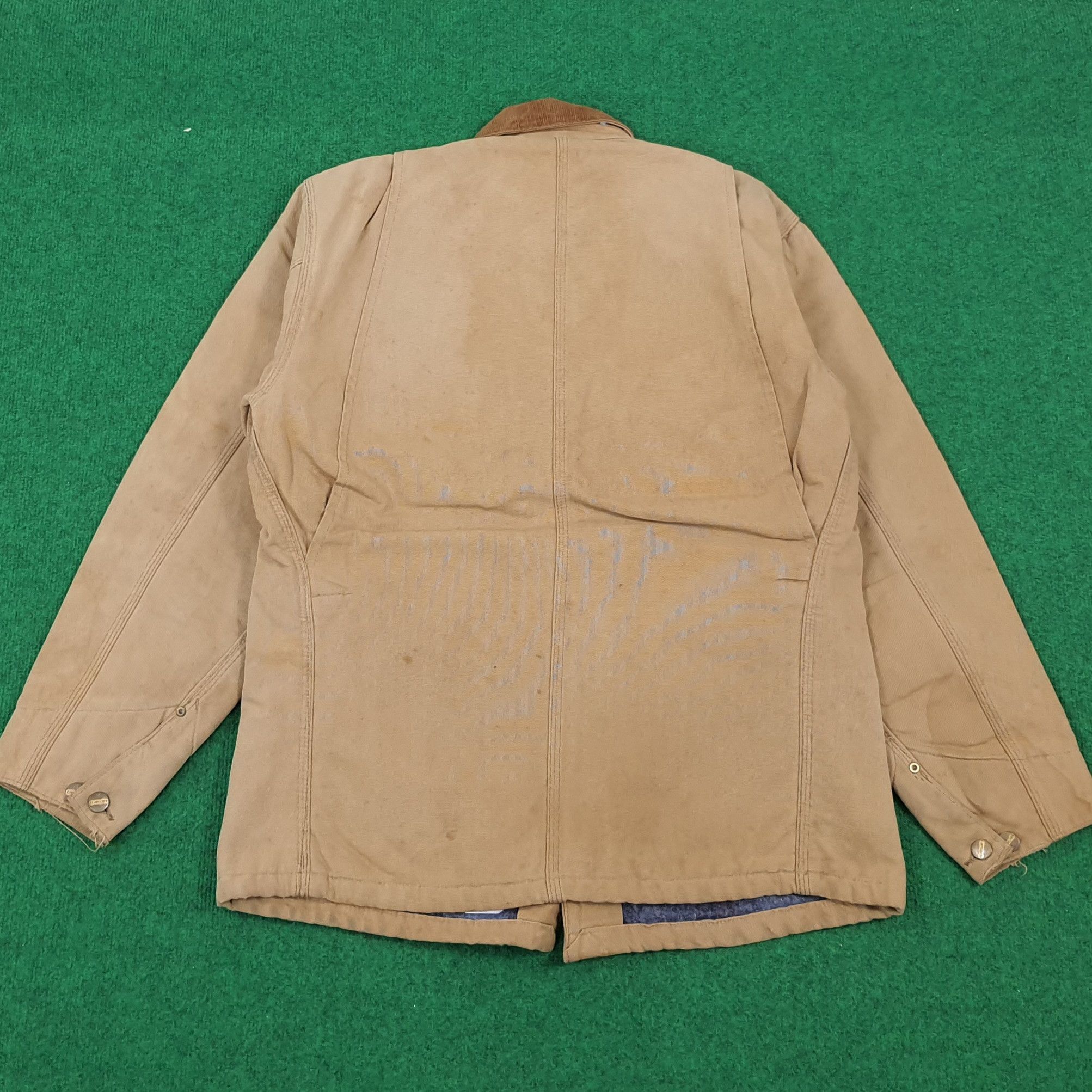 Carhartt × Vintage Vintage Carhartt Detroit Workwewr Jacket Size US XL / EU 56 / 4 - 3 Thumbnail