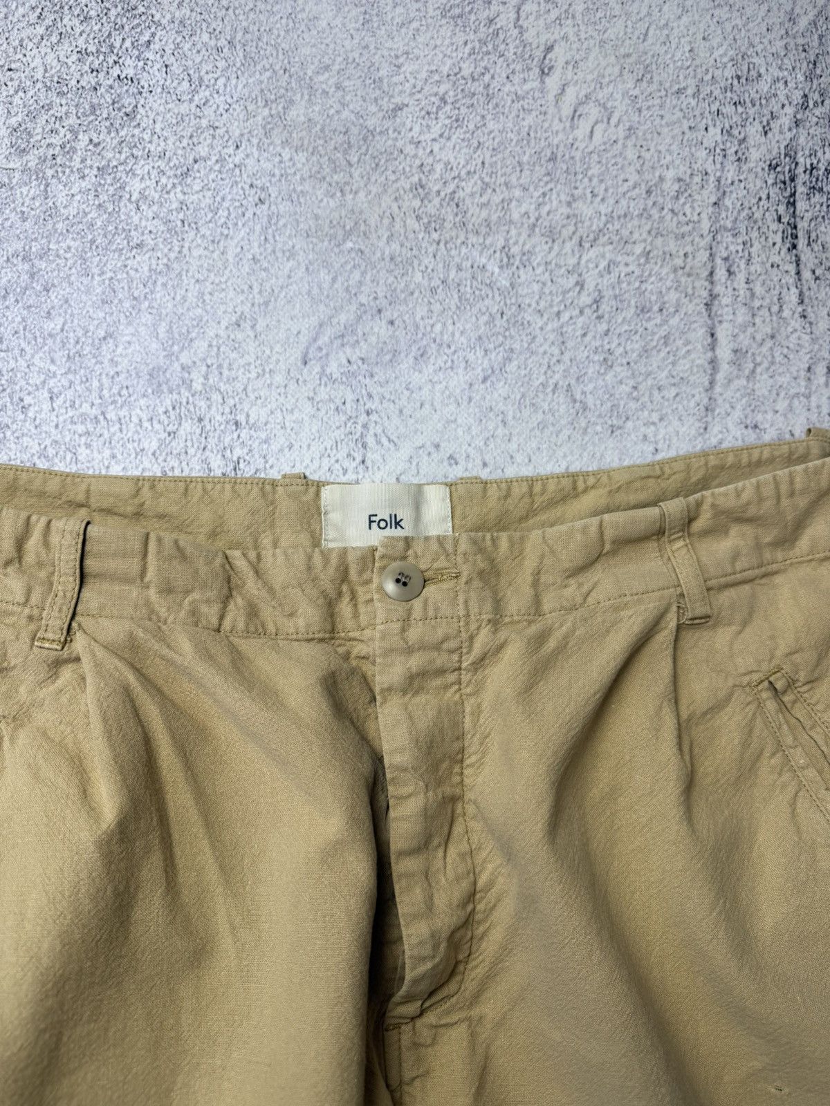 Folk Mens Folk Linen Pants Old Money style size 5 Size US 36 / EU 52 - 6 Thumbnail