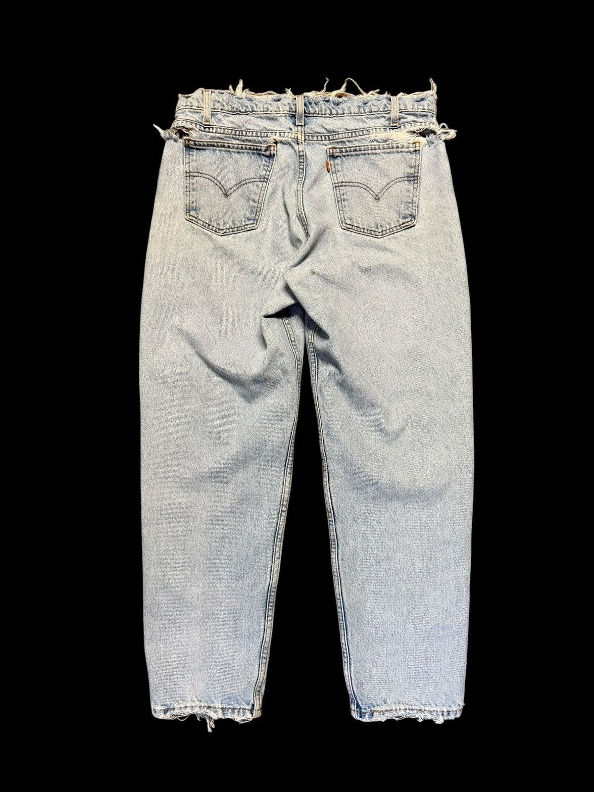 Levi's Thrashed Levi’s orange tab distressed denim size 34 Size US 34 / EU 50 - 7 Thumbnail
