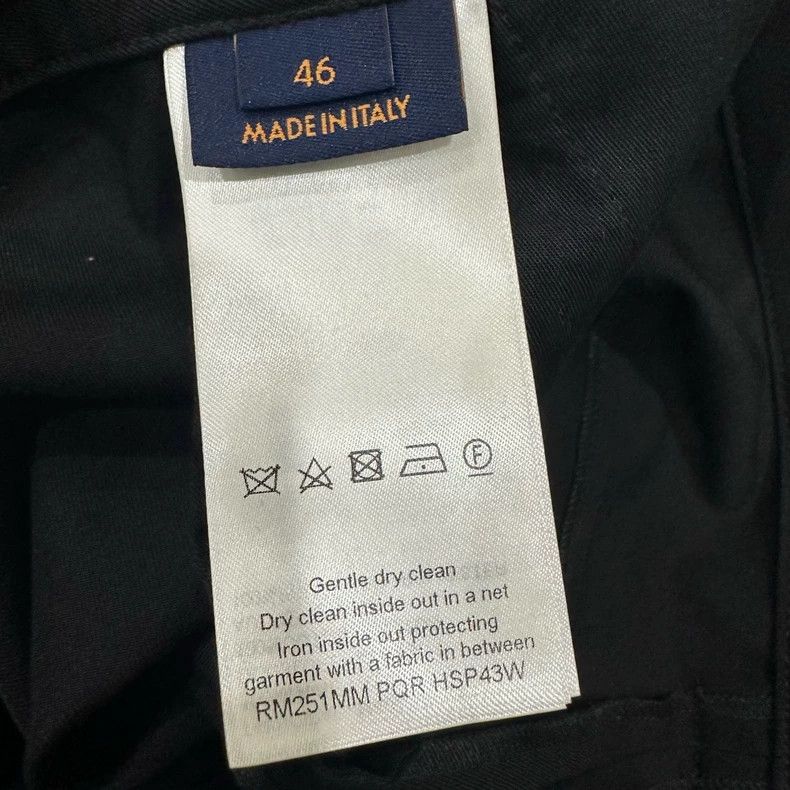 Louis Vuitton Louis Vuitton size US 46 Solid straight-leg slacks pants Size US 30 / EU 46 - 6 Thumbnail