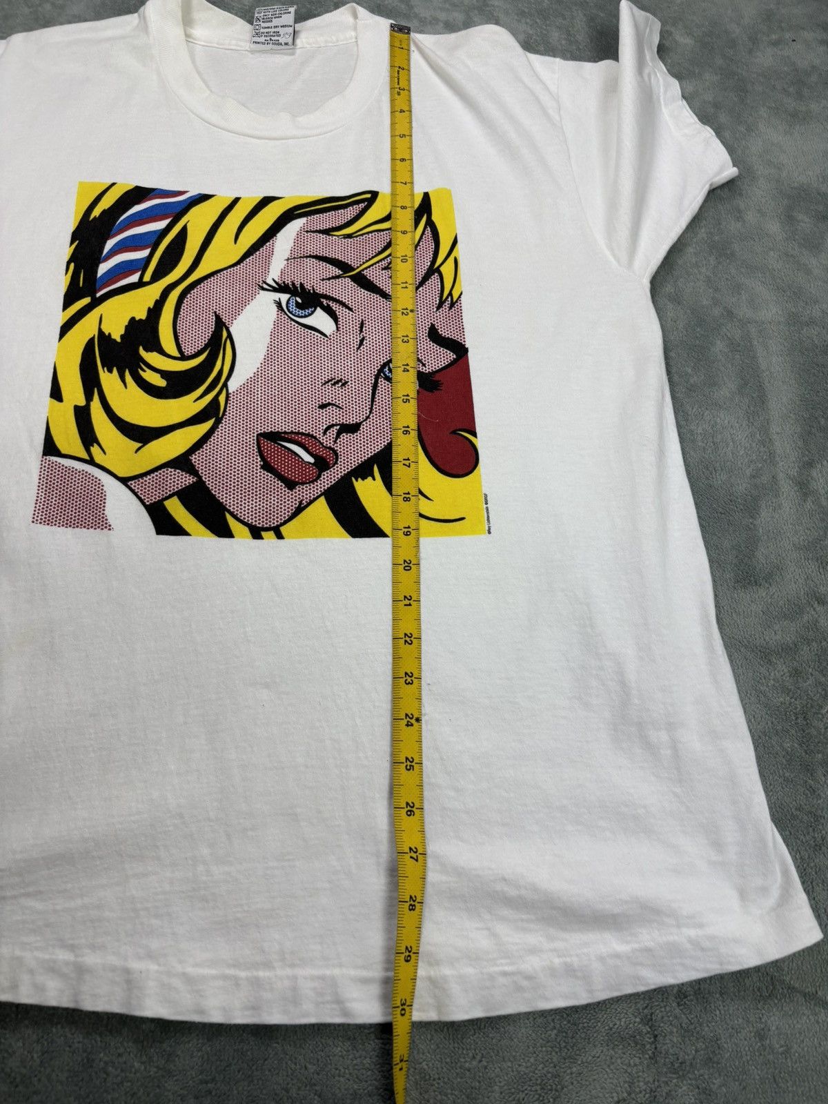 Vintage Vintage Roy Lichtenstein ‘Girl With Hair Ribbon’ Size US XL / EU 56 / 4 - 10 Thumbnail