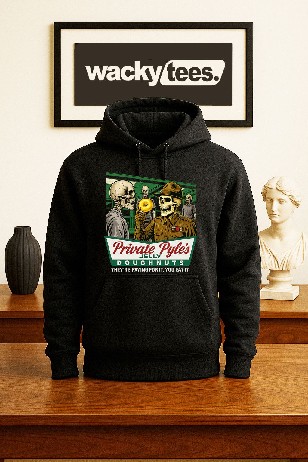 Other Private Gomer Pyles Jelly Doughnuts Full Metal Tee Shirt Size US L / EU 52-54 / 3 - 4 Thumbnail