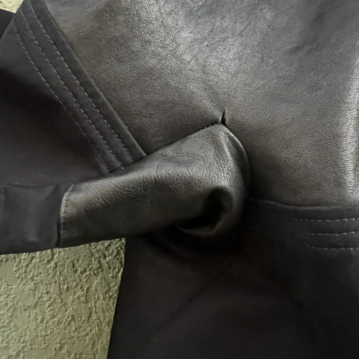 Rick Owens Rick Owens Mountain Runway Horse Leather Coat Size US XL / EU 56 / 4 - 5 Thumbnail