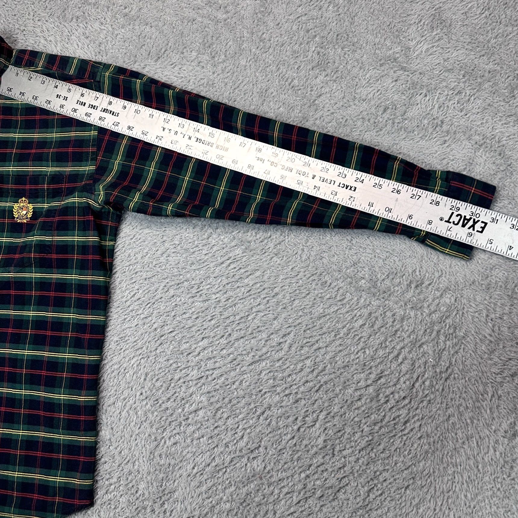 Polo Ralph Lauren VINTAGE Polo Ralph Lauren Long Sleeve Button Oxford Crown Polo Crest Mens Medium Size US M / EU 48-50 / 2 - 8 Thumbnail