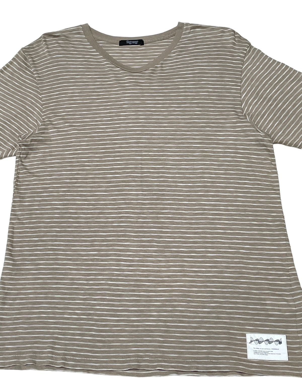 Japanese Brand × Undercover × Vintage Vintage Brand Undercover Striped T-Shirt 2000s Size US M / EU 48-50 / 2 - 3 Thumbnail