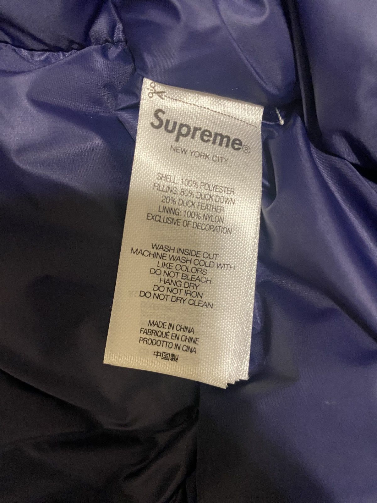 Supreme × Umbro Supreme Umbro Down Puffer Jacket Size US L / EU 52-54 / 3 - 7 Thumbnail
