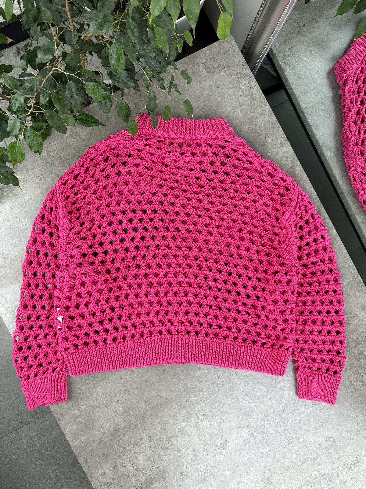 Miss Sixty Miss Sixty Mesh Knit Sweater Size L / US 10 / IT 46 - 8 Thumbnail