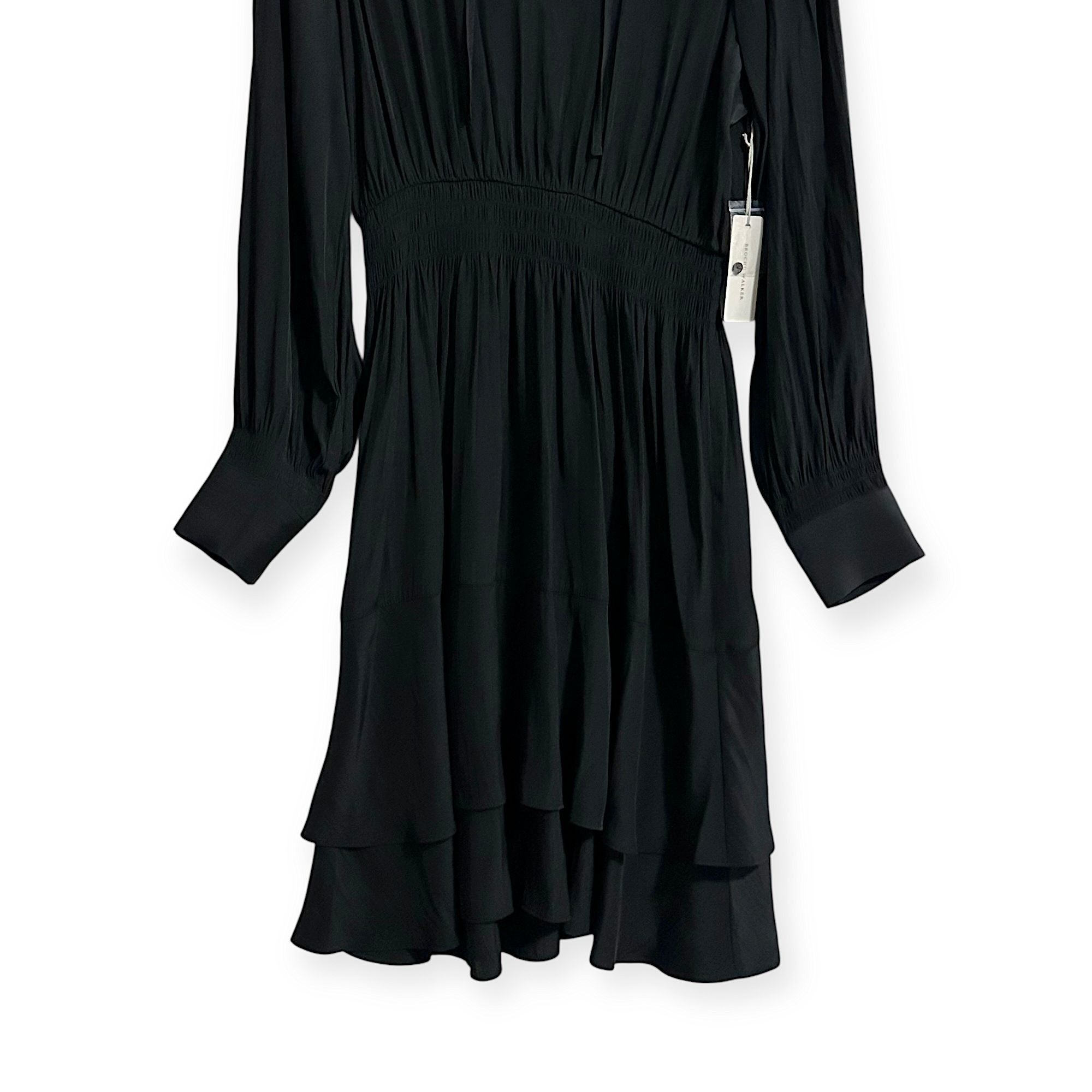 Brochu Walker Brochu Walker The Olivia Smocked Dress, Black Onyx, Size M, Size M / US 6-8 / IT 42-44 - 10 Thumbnail