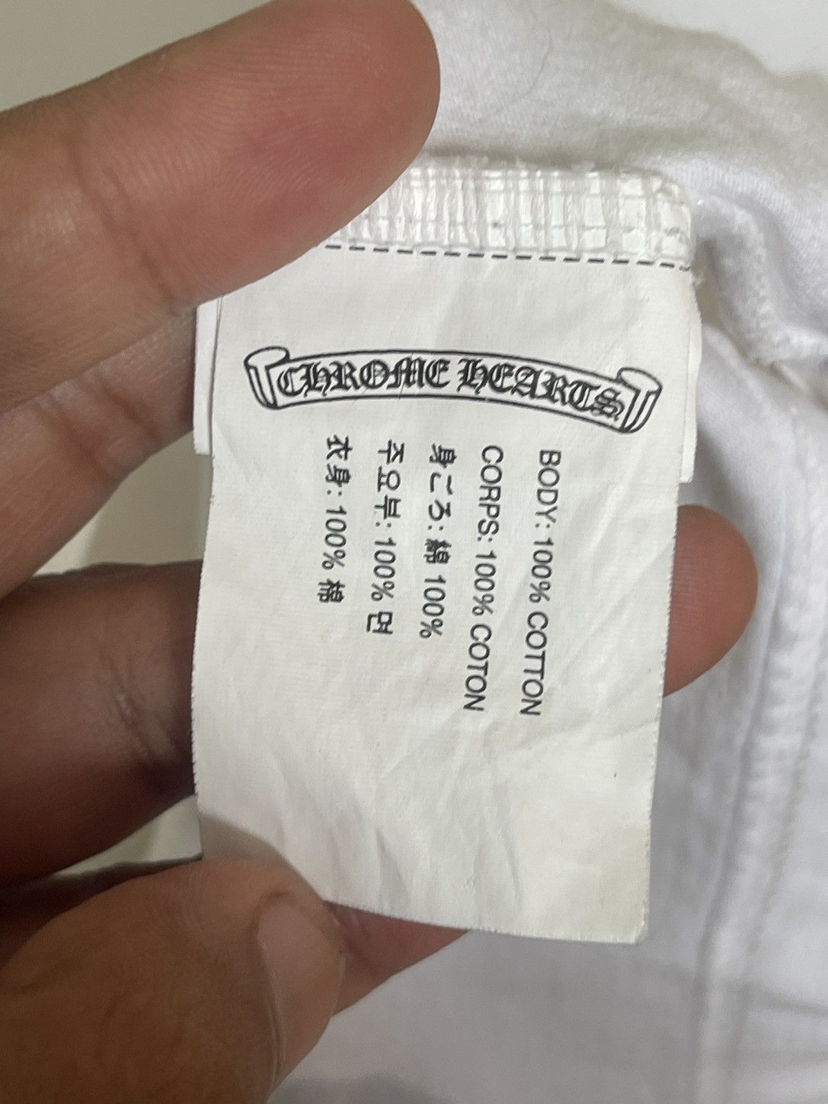 Chrome Hearts Chrome Hearts Cross Tee Size US S / EU 44-46 / 1 - 6 Thumbnail